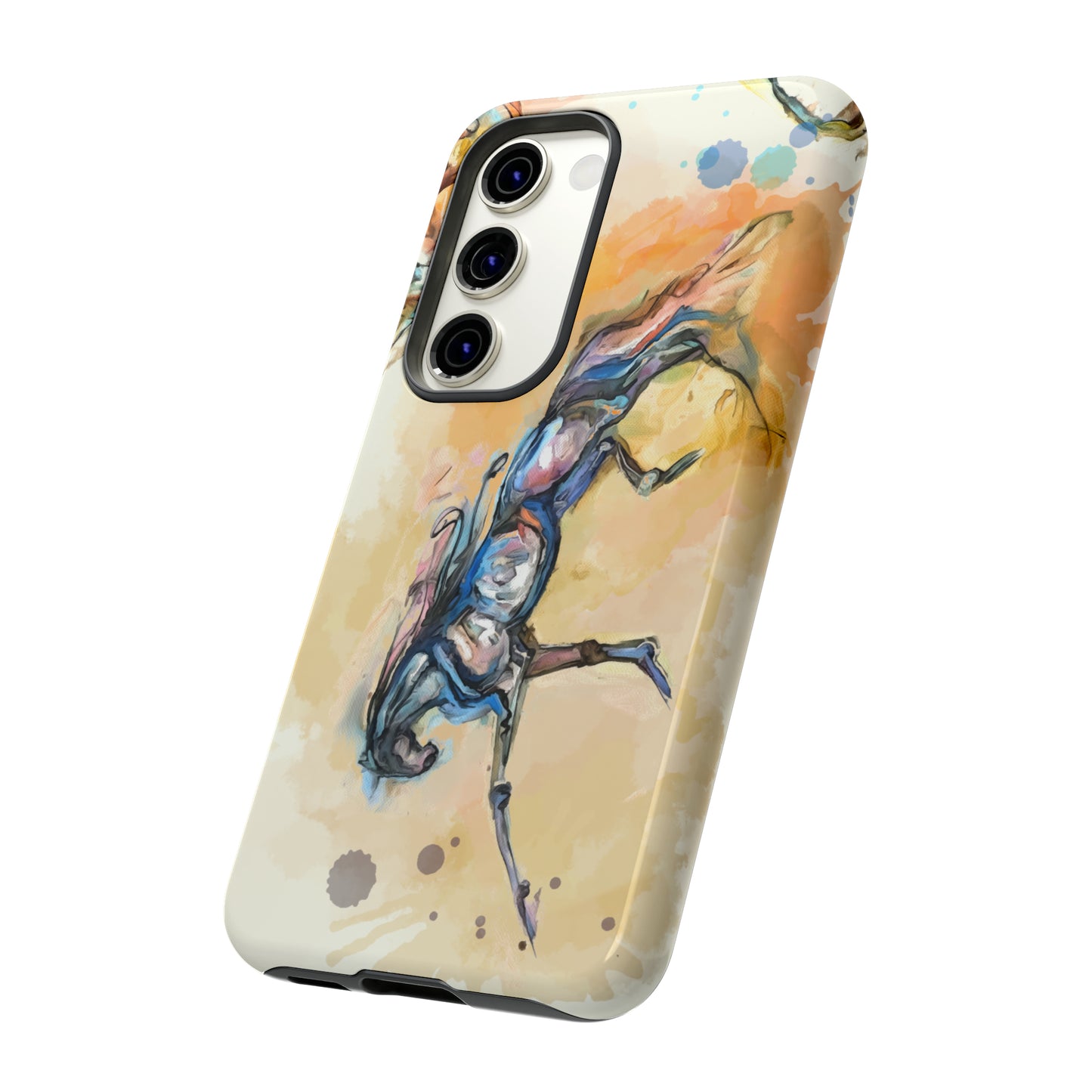 Watercolor Horse Horse Lover Gift Study Tough Case Phone Case.