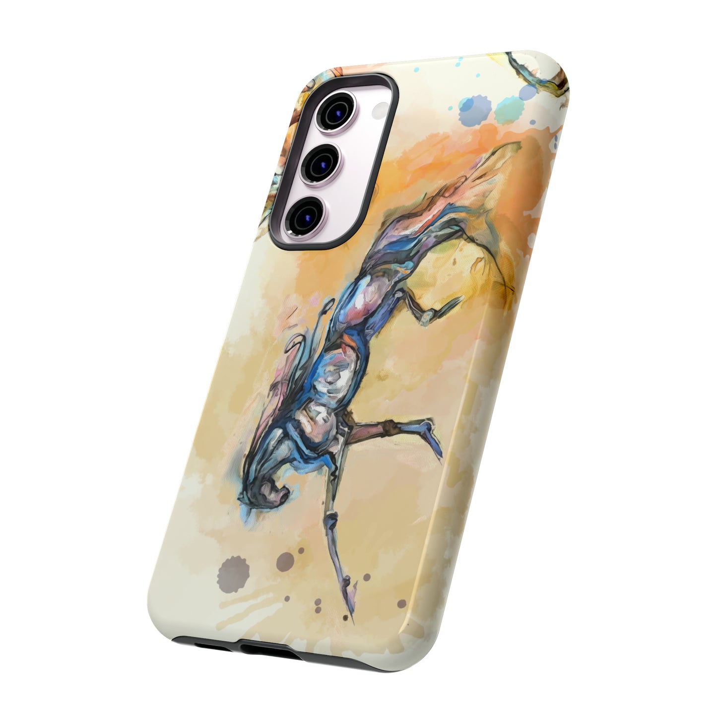 Watercolor Horse Horse Lover Gift Study Tough Case Phone Case.