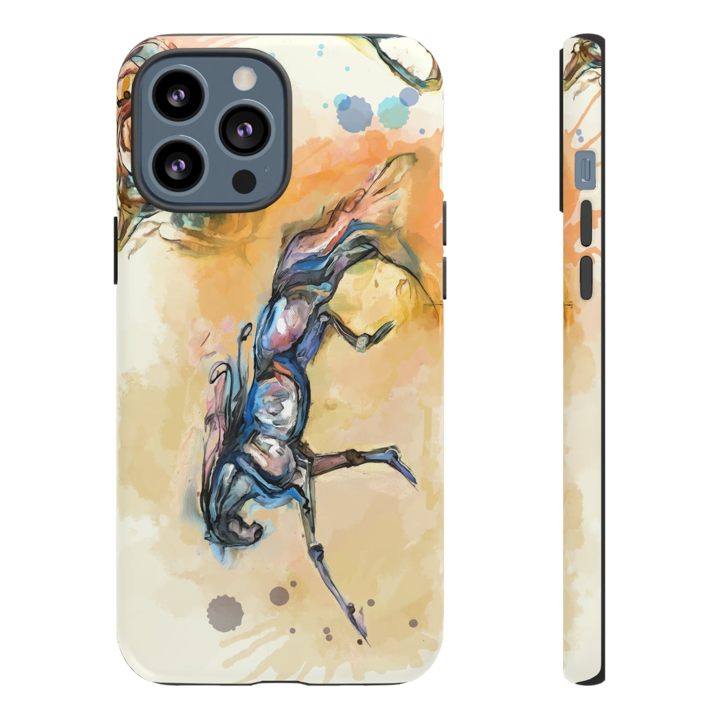 Watercolor Horse Horse Lover Gift Study Tough Case Phone Case.