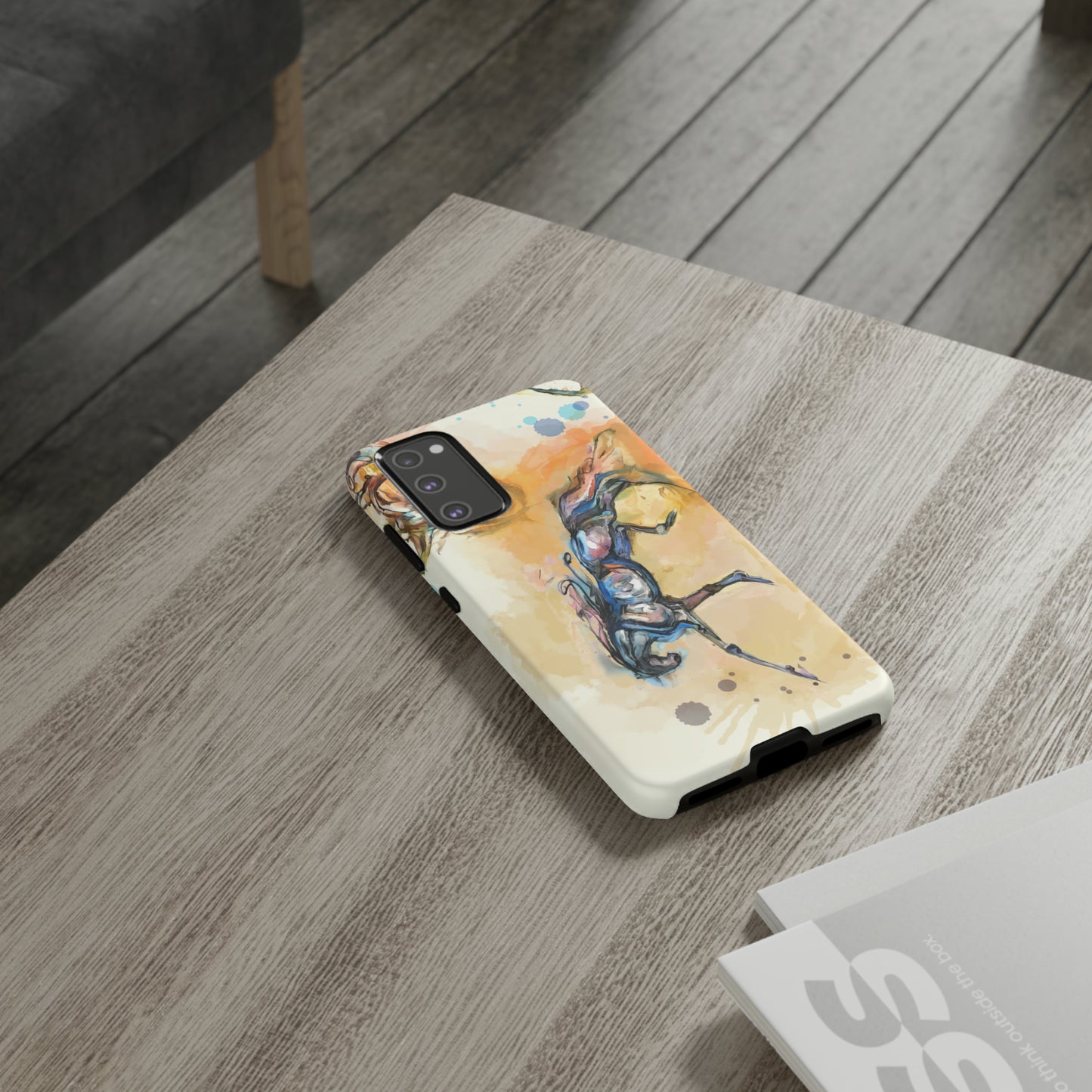 Watercolor Horse Horse Lover Gift Study Tough Case Phone Case.