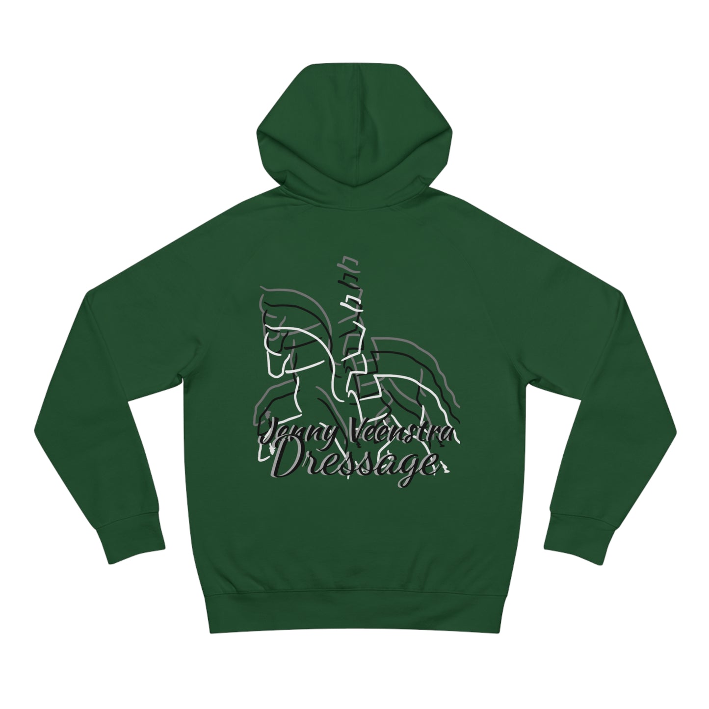 Copy of Jenny Veenstra Graphic Dressage Unisex Supply Hoodie