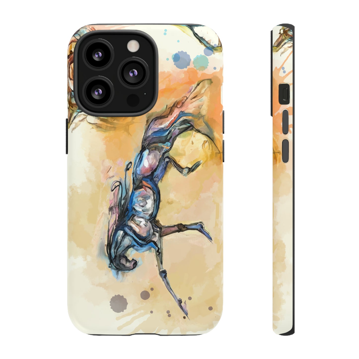 Watercolor Horse Horse Lover Gift Study Tough Case Phone Case.