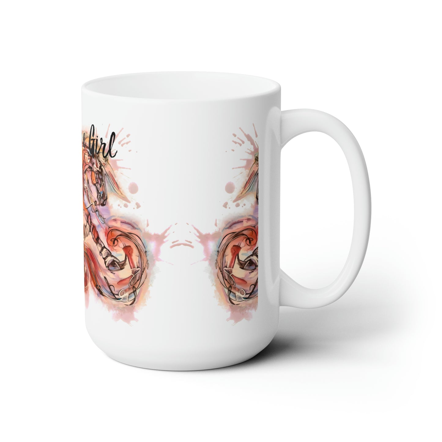 Sliding Stop Reining Horse Horse Lover Gift Ceramic Mug 15oz