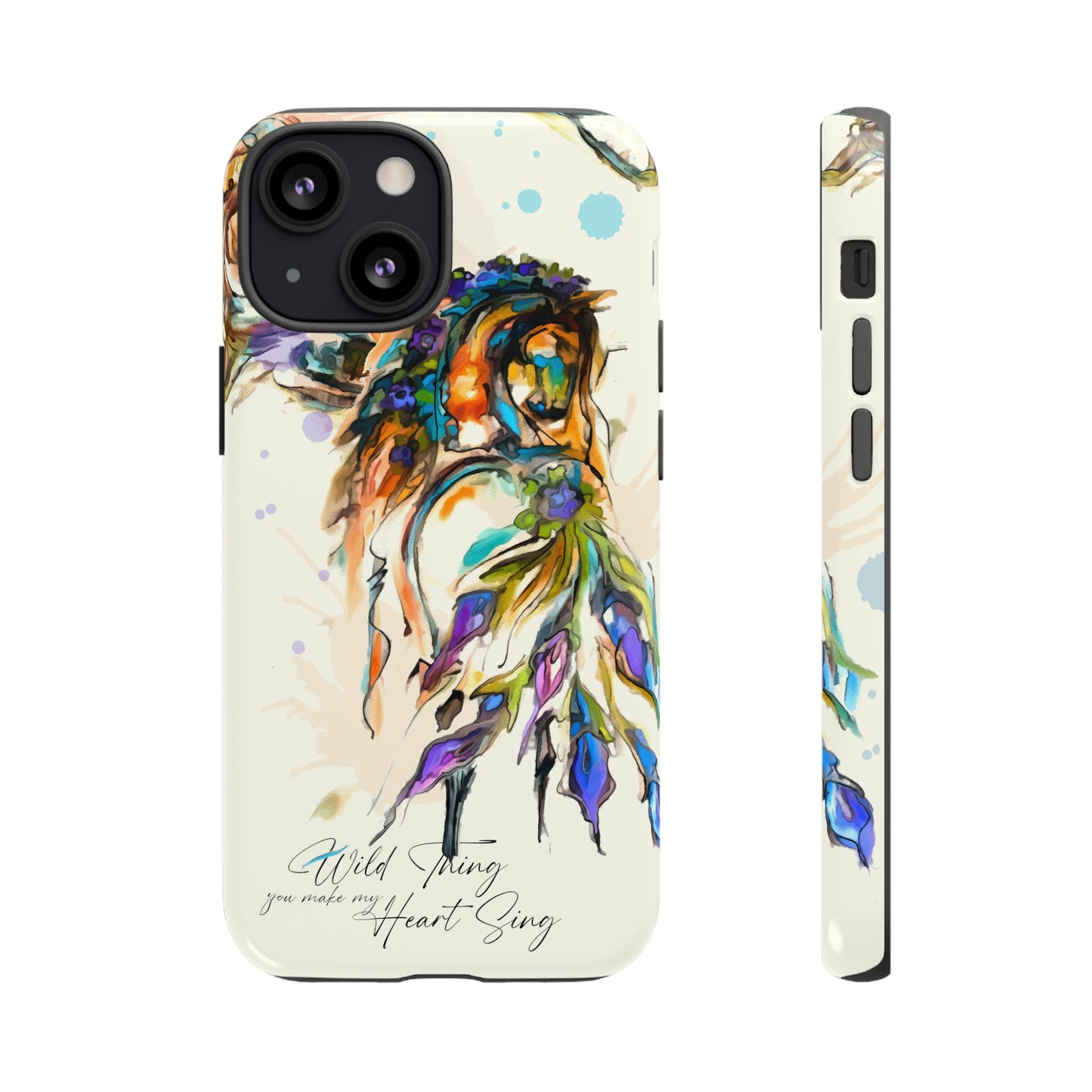 Watercolor Horse Horse Lover Gift Study Tough Case Phone Case.