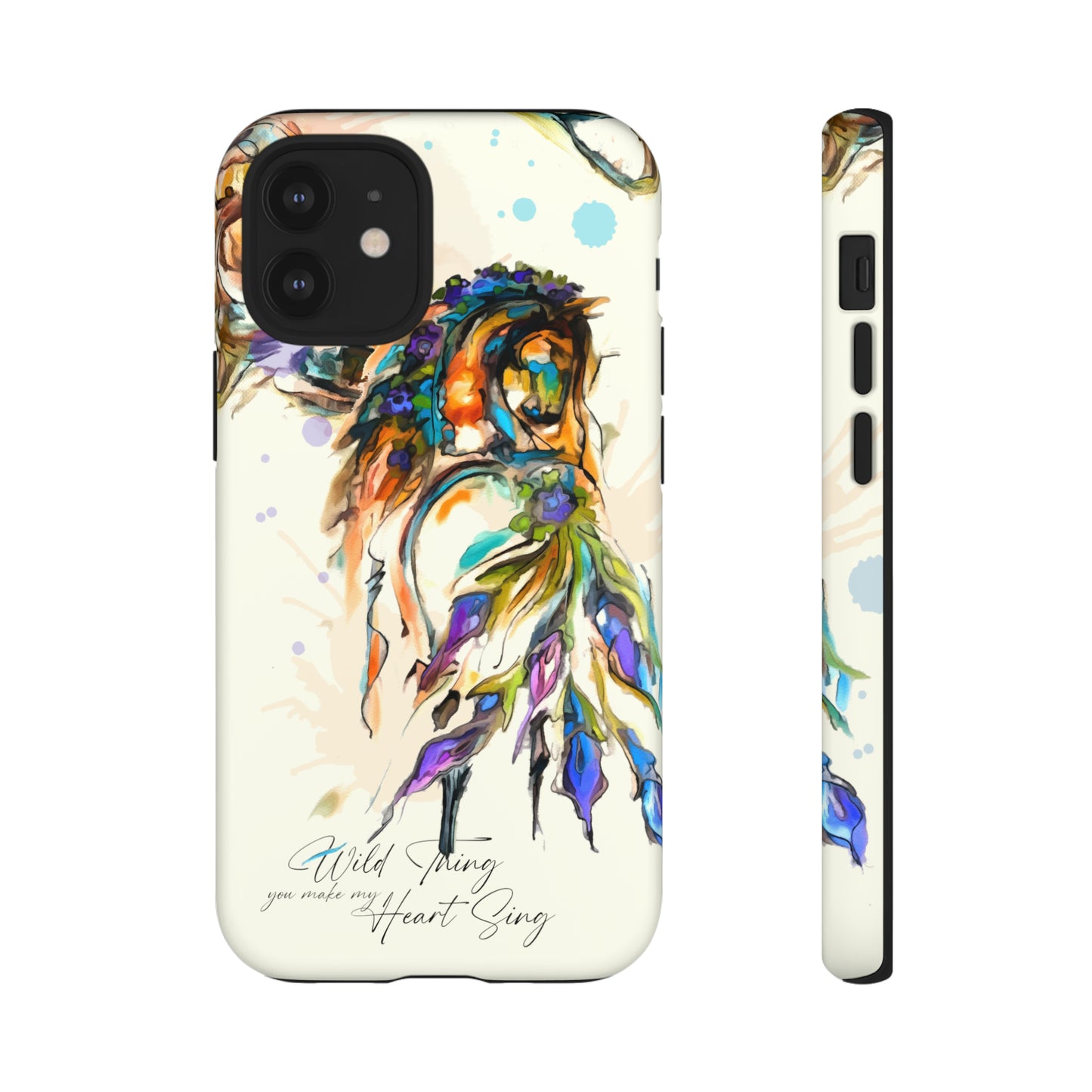 Watercolor Horse Horse Lover Gift Study Tough Case Phone Case.