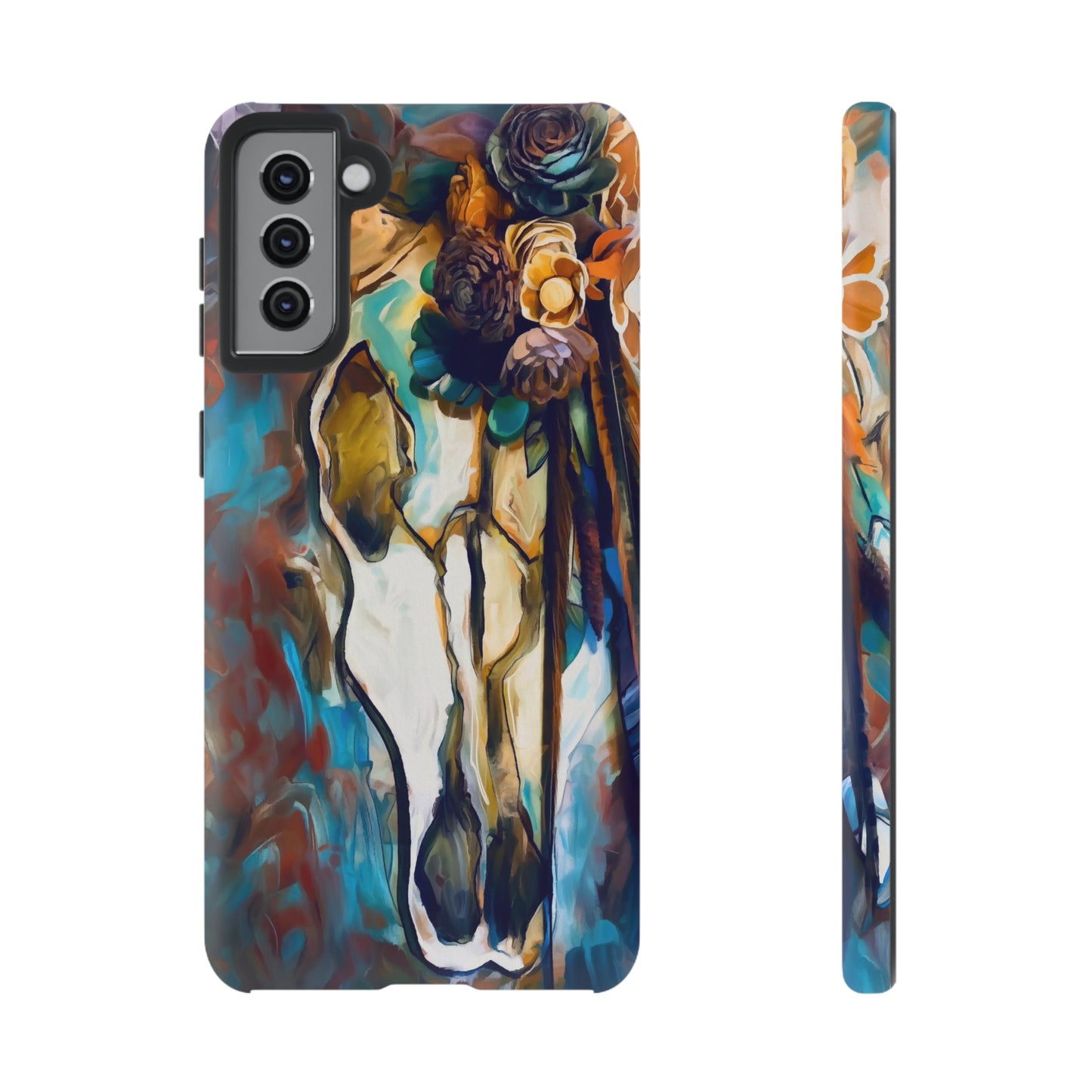 SouthWestern Sugar skull BoHo Art Tough Case Phone Case.