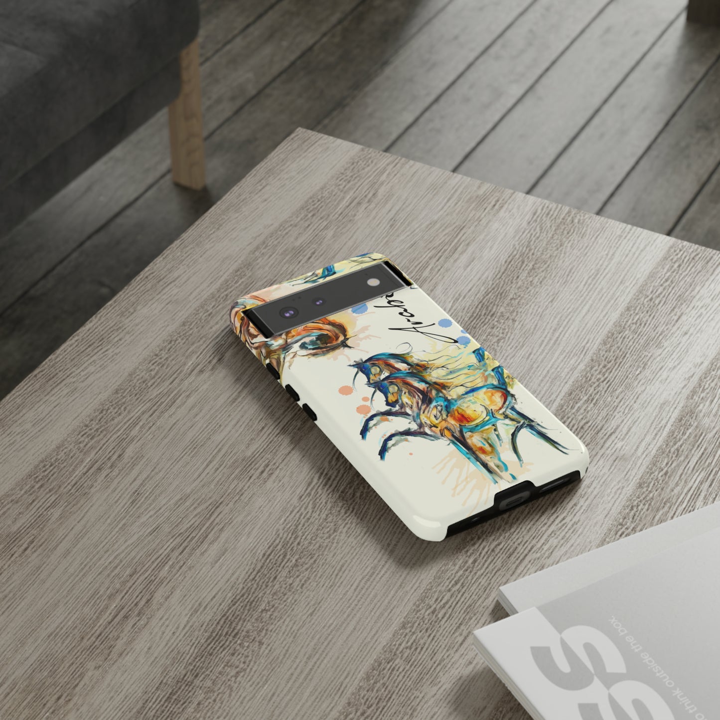 Arabian Watercolor Horse Horse Lover Gift Study Tough Case Phone Case.