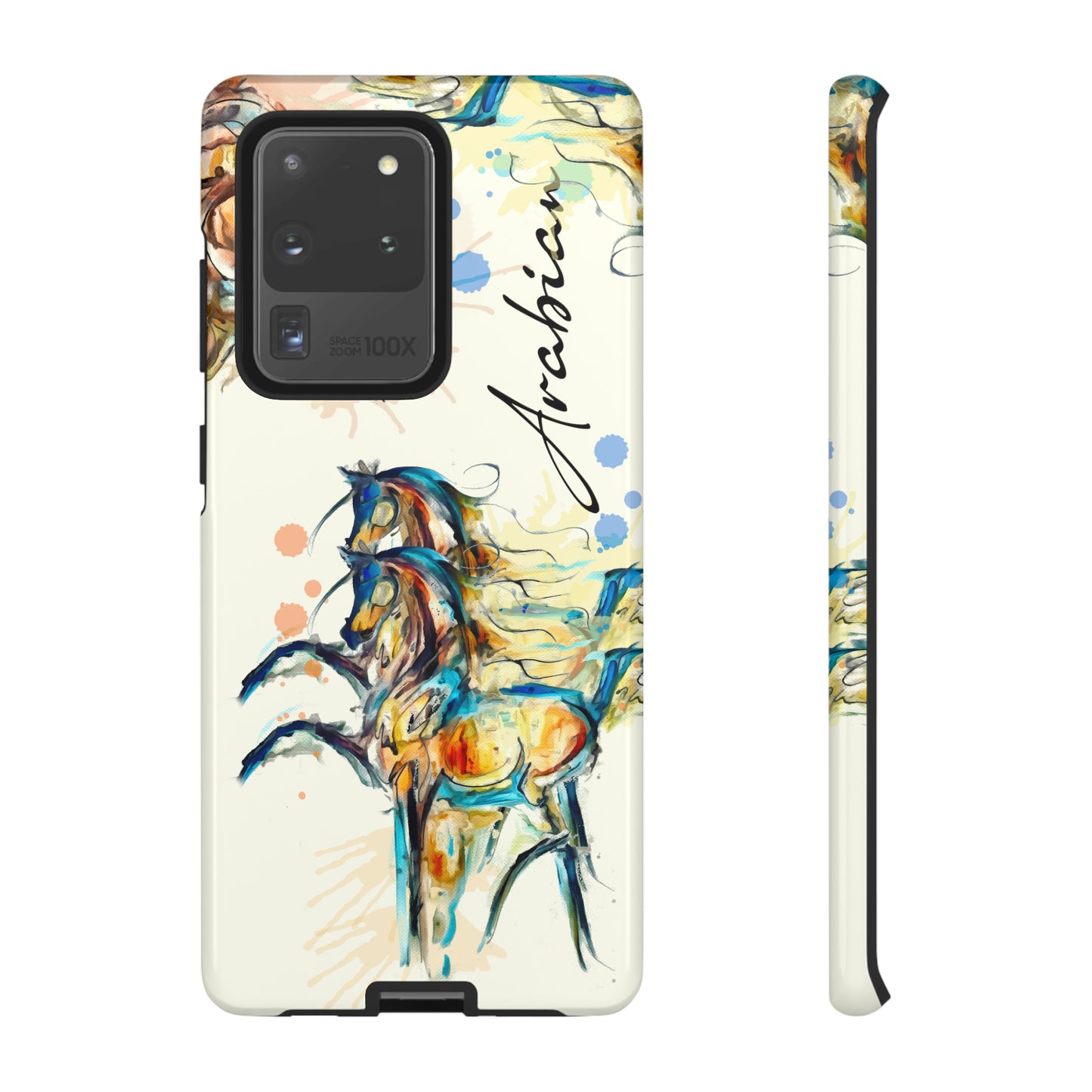 Arabian Watercolor Horse Horse Lover Gift Study Tough Case Phone Case.