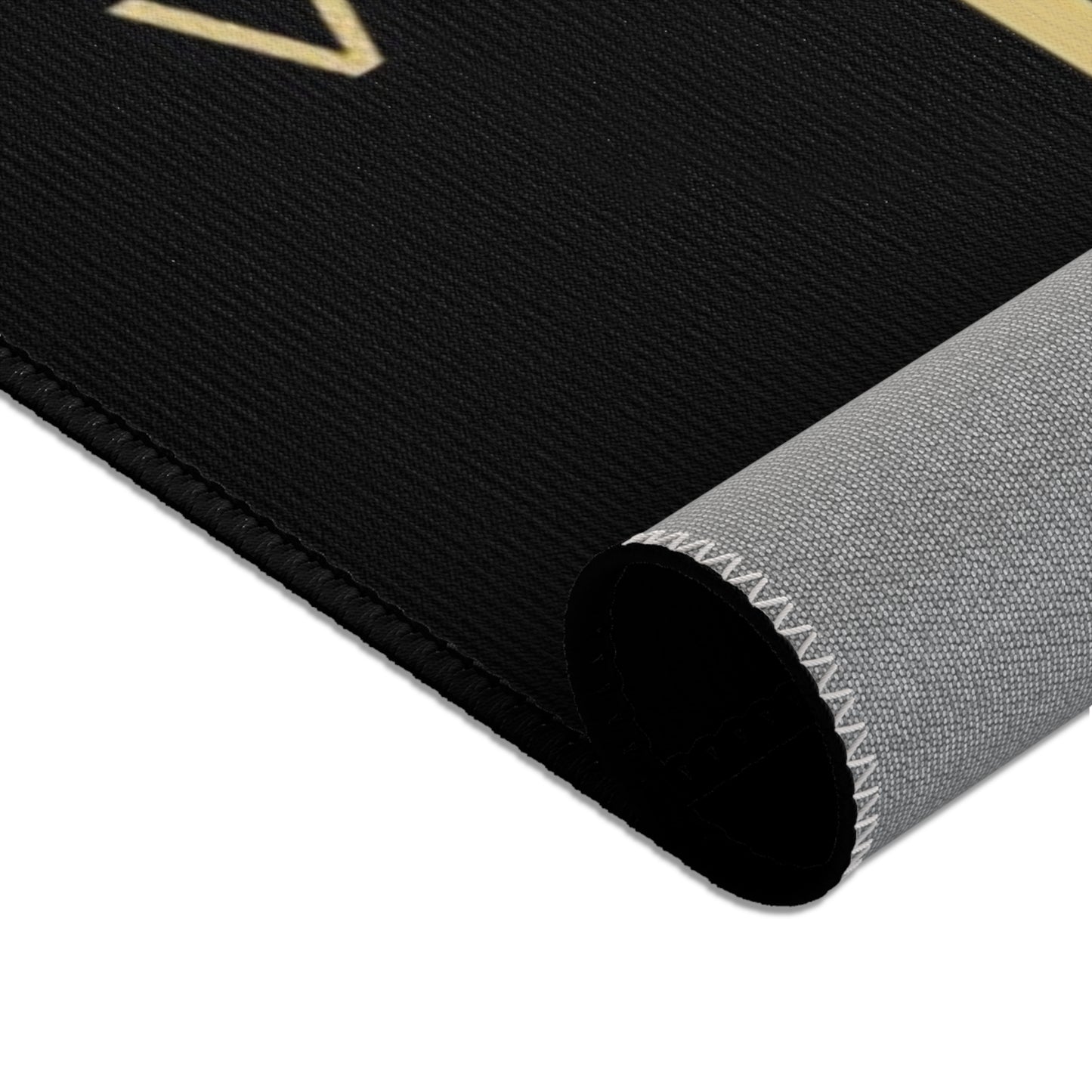 Dressage Arena Rug - 5x7 outdoor rug- Tack Room Rug - Horse Lovers Gift - Practice your Test Dressage Rug