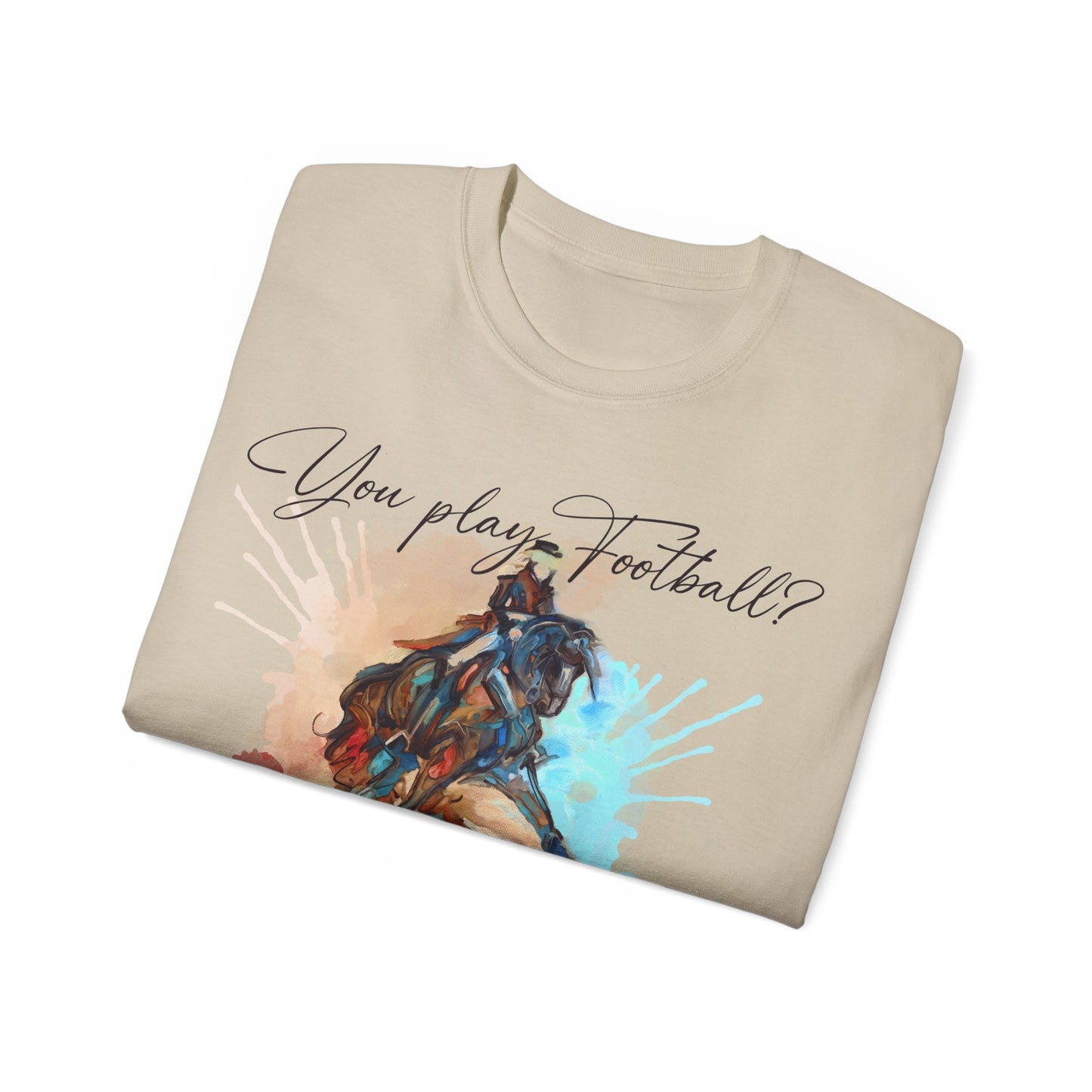 A Dressage Half Pass Unisex Ultra Cotton Tee