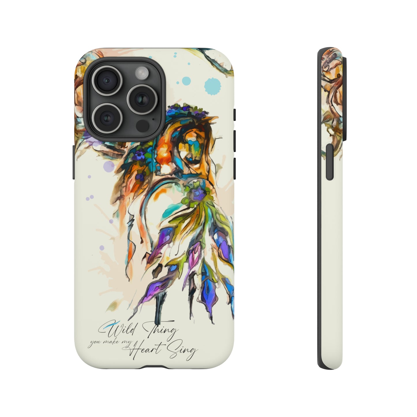 Watercolor Horse Horse Lover Gift Study Tough Case Phone Case.