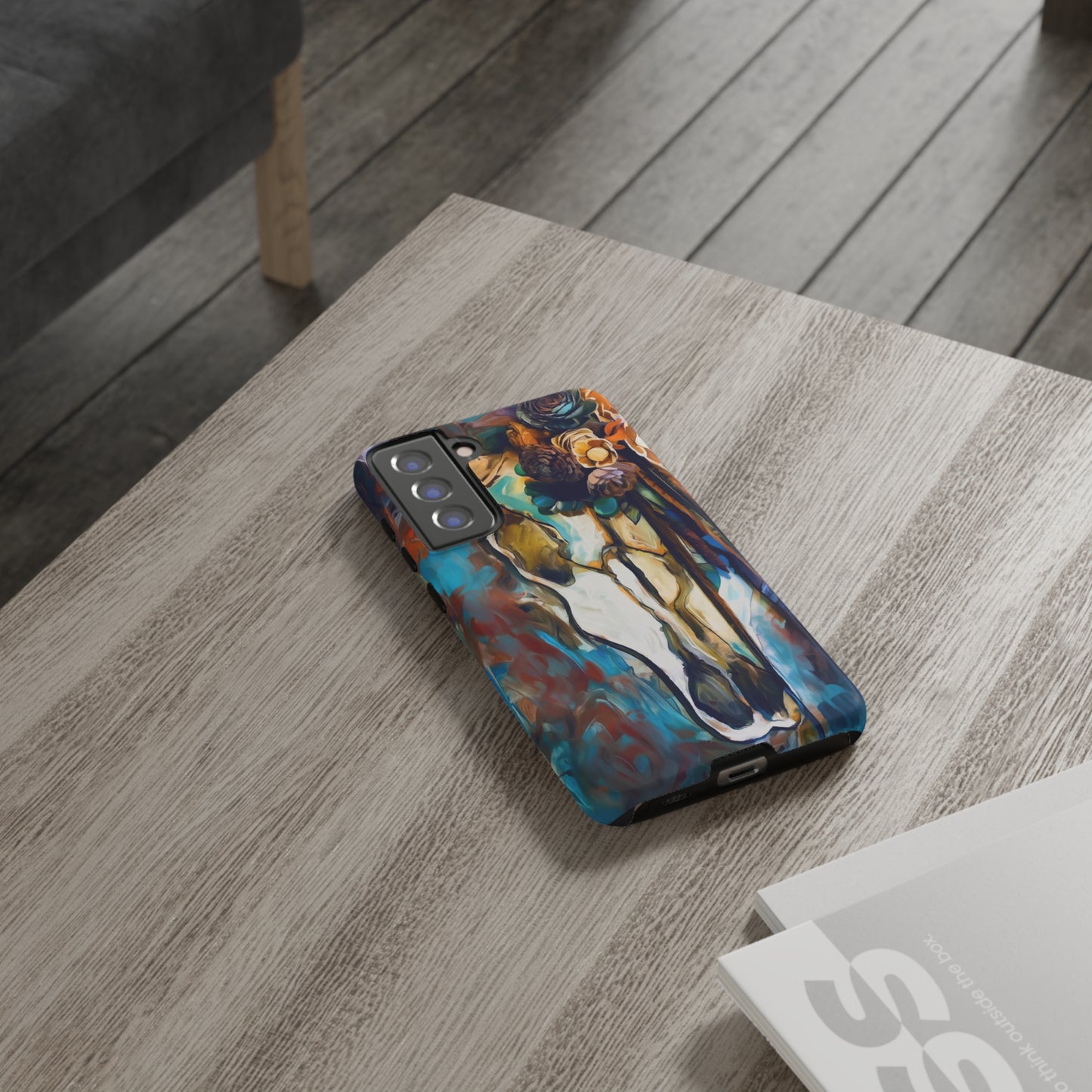 SouthWestern Sugar skull BoHo Art Tough Case Phone Case.