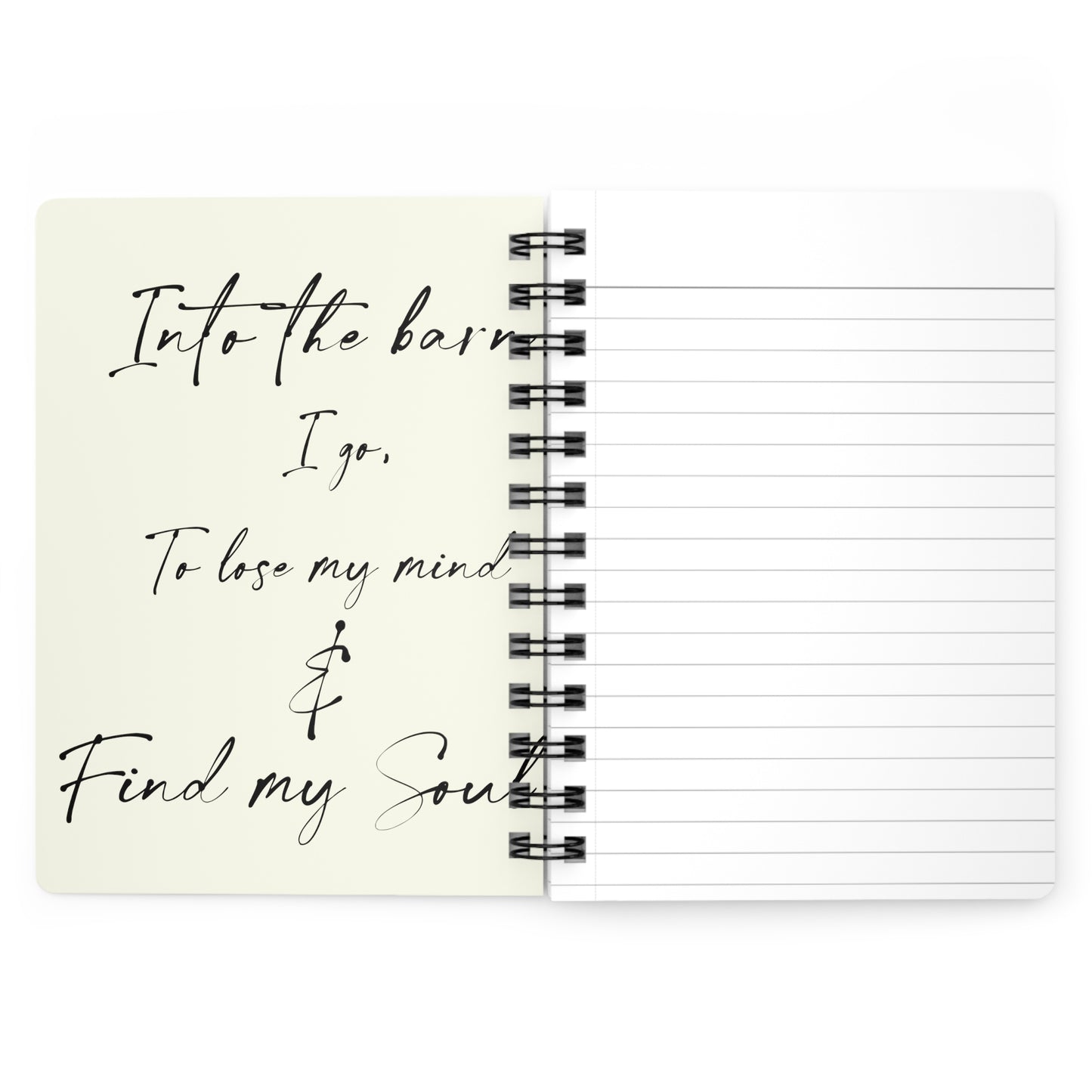 A Dressage Horse Training Clinic Note Spiral Bound Journal. Dressage Notebook