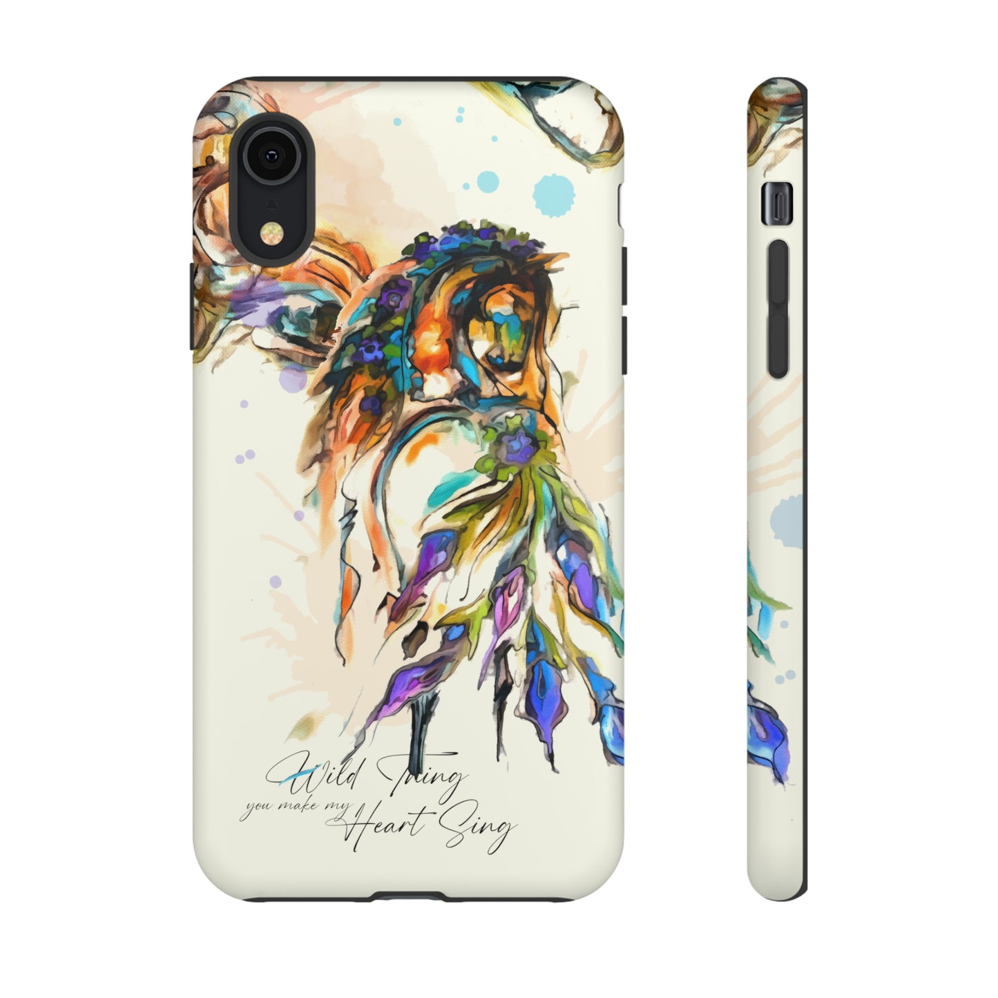 Watercolor Horse Horse Lover Gift Study Tough Case Phone Case.