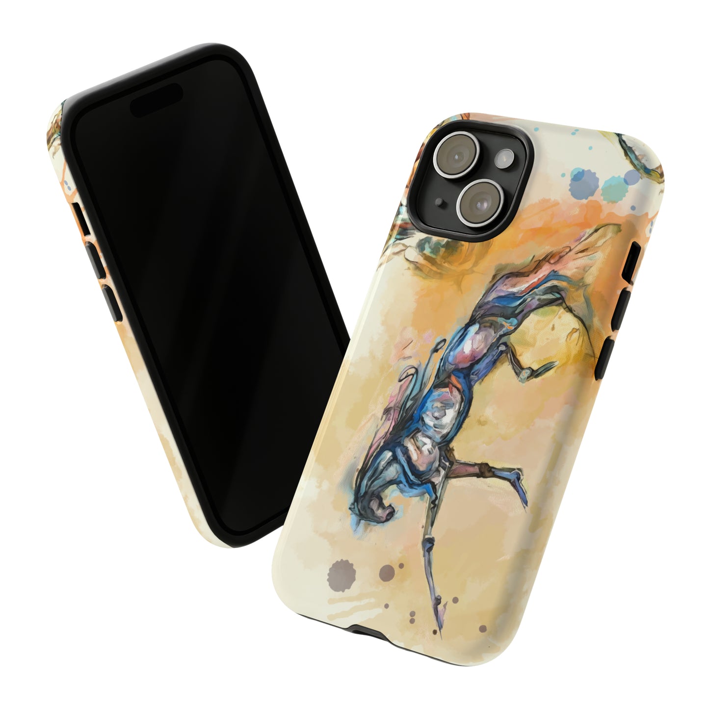 Watercolor Horse Horse Lover Gift Study Tough Case Phone Case.