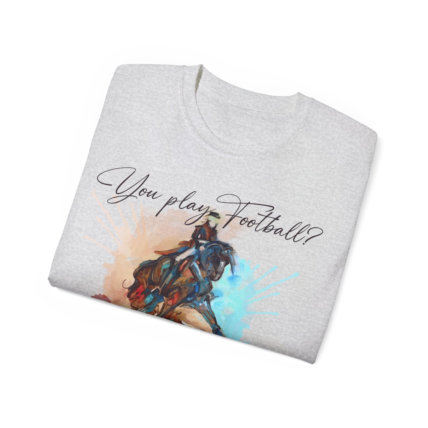 A Dressage Half Pass Unisex Ultra Cotton Tee