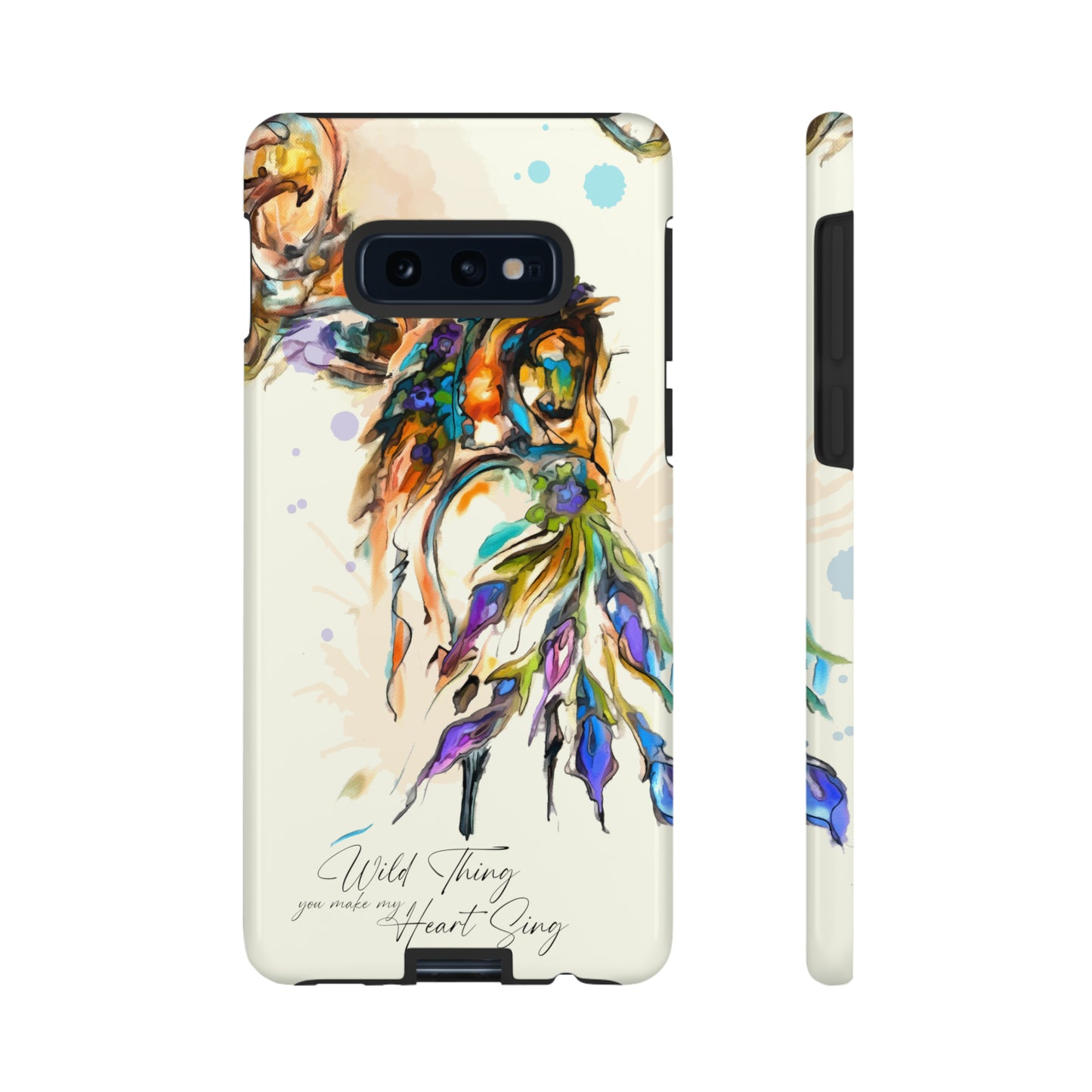 Watercolor Horse Horse Lover Gift Study Tough Case Phone Case.
