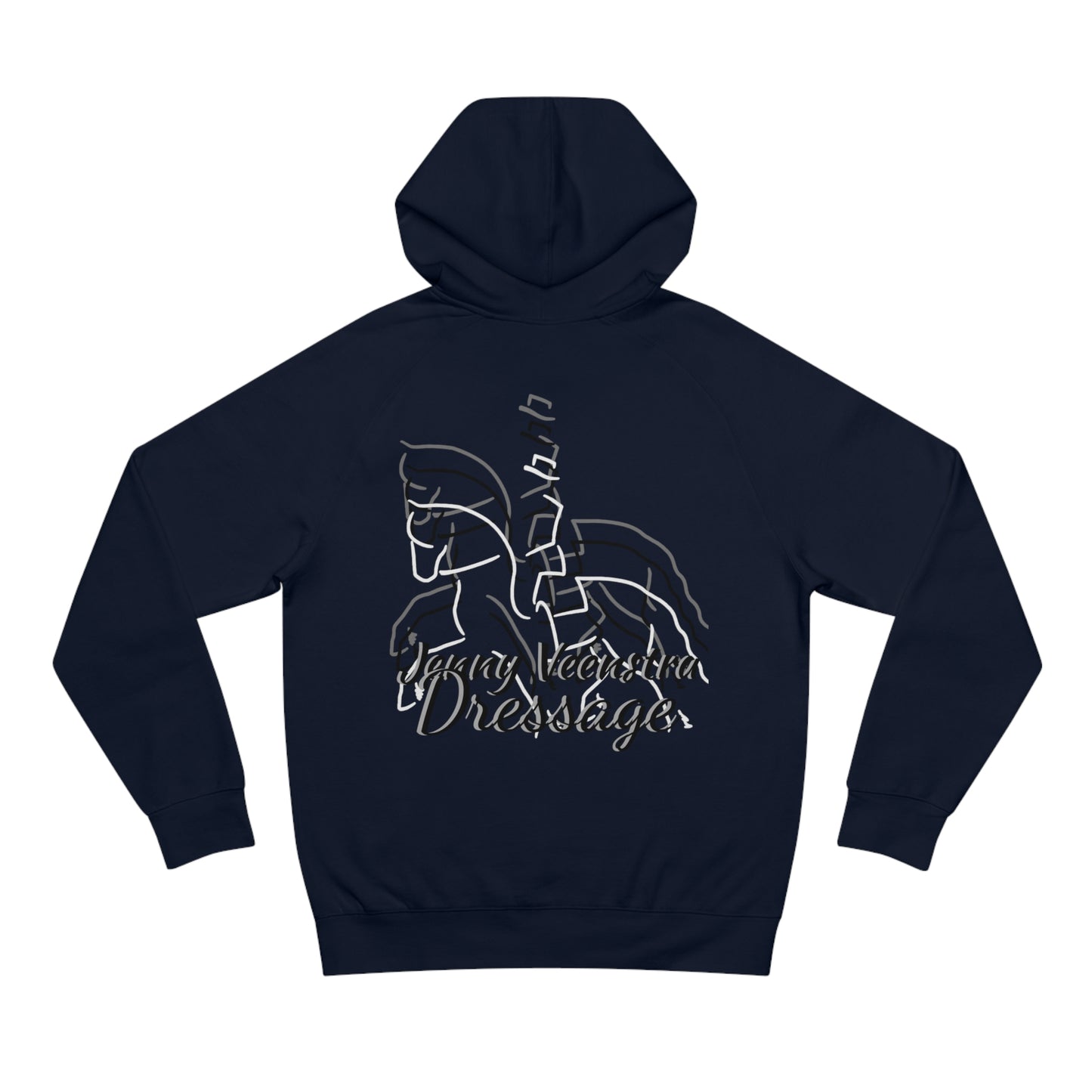 Copy of Jenny Veenstra Graphic Dressage Unisex Supply Hoodie