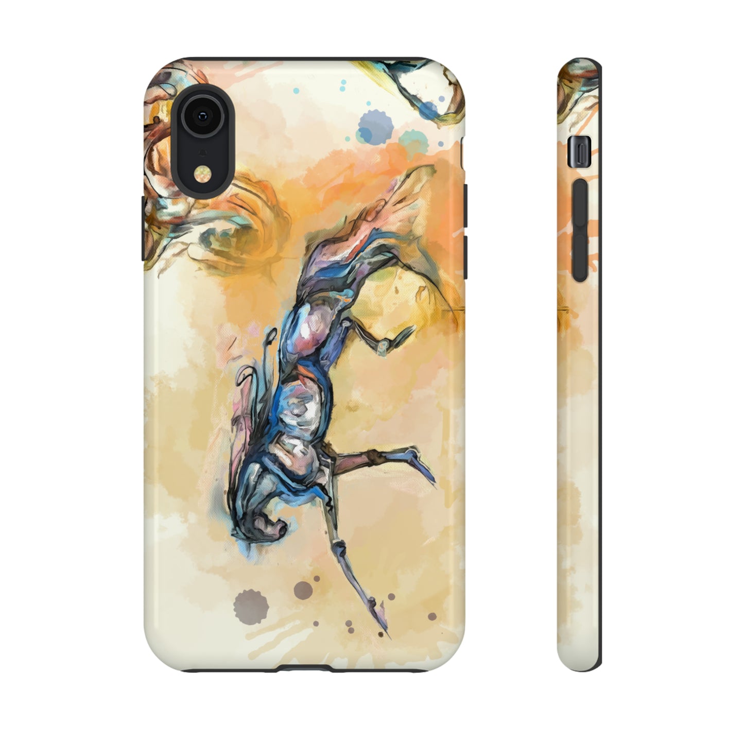 Watercolor Horse Horse Lover Gift Study Tough Case Phone Case.