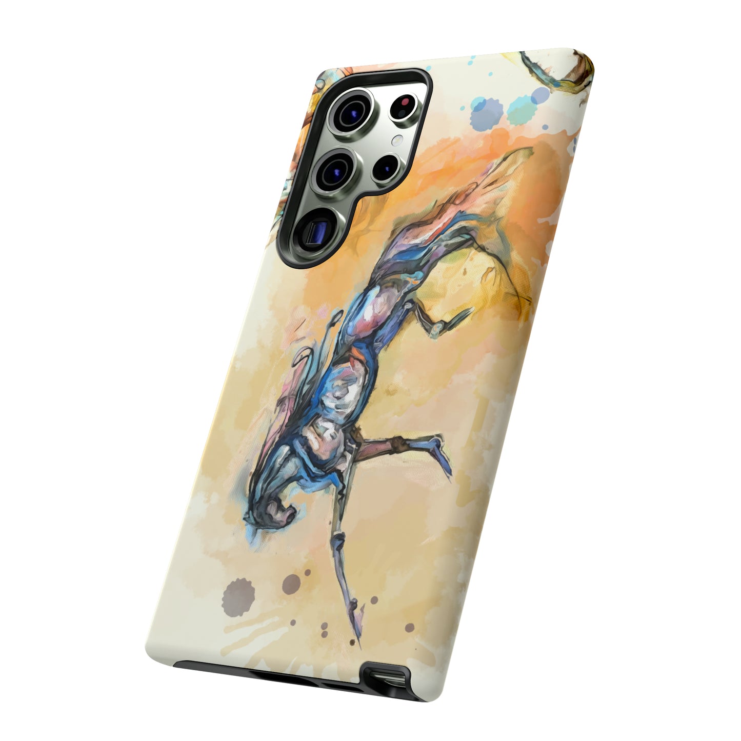 Watercolor Horse Horse Lover Gift Study Tough Case Phone Case.
