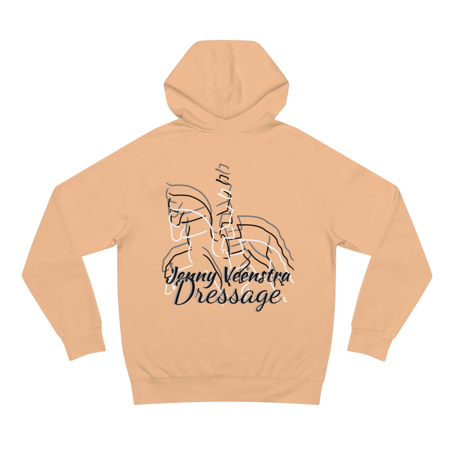 Copy of Jenny Veenstra Graphic Dressage Unisex Supply Hoodie