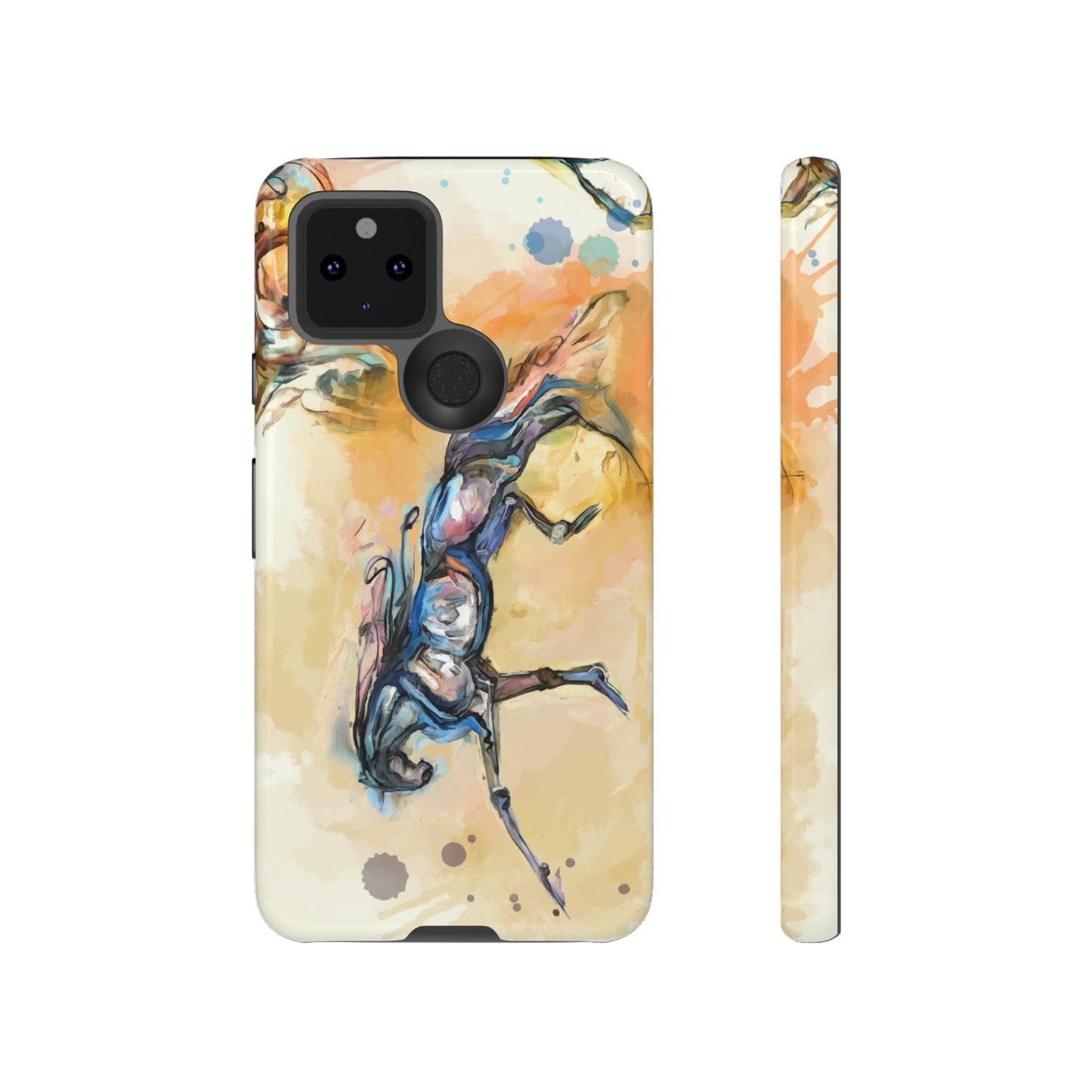 Watercolor Horse Horse Lover Gift Study Tough Case Phone Case.