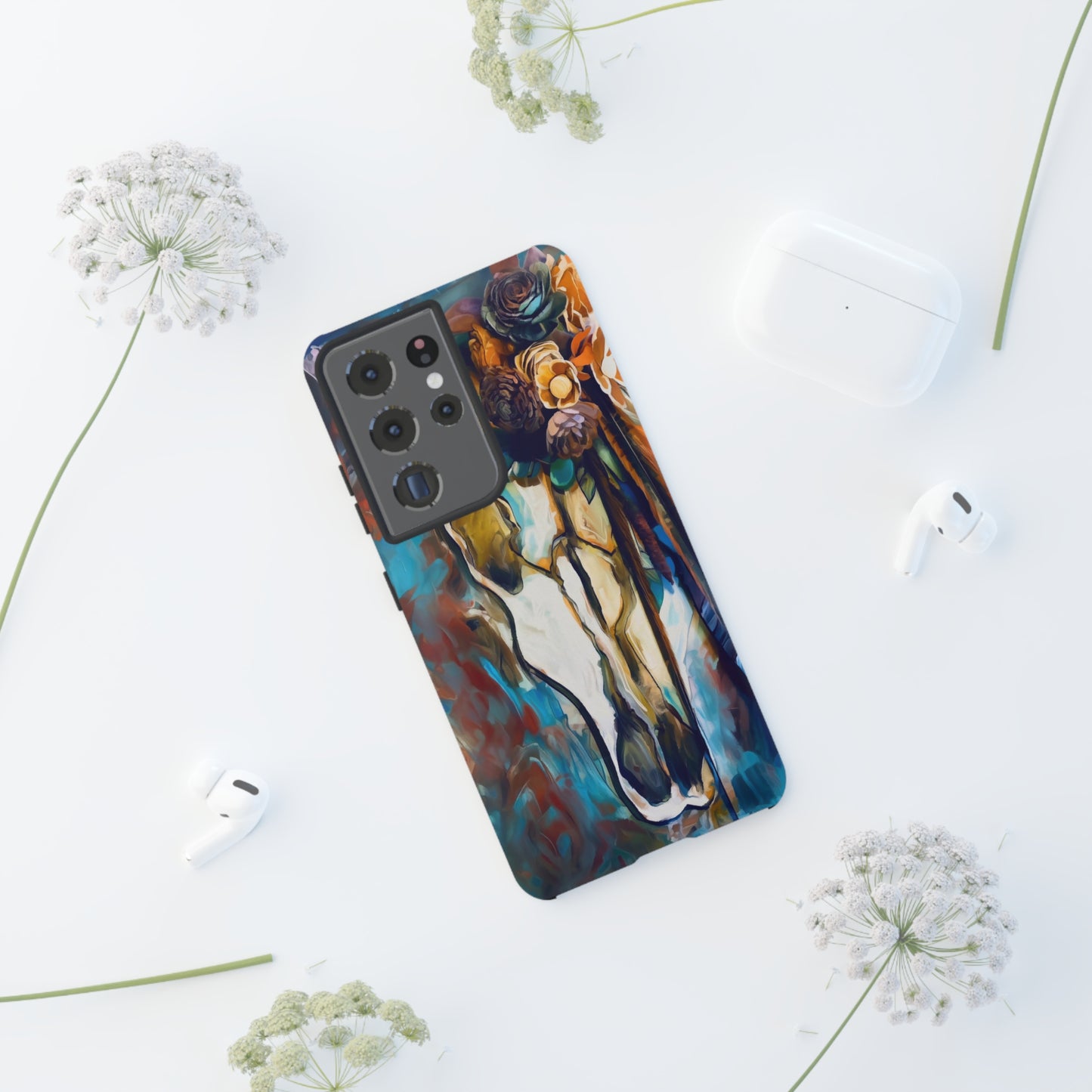 SouthWestern Sugar skull BoHo Art Tough Case Phone Case.