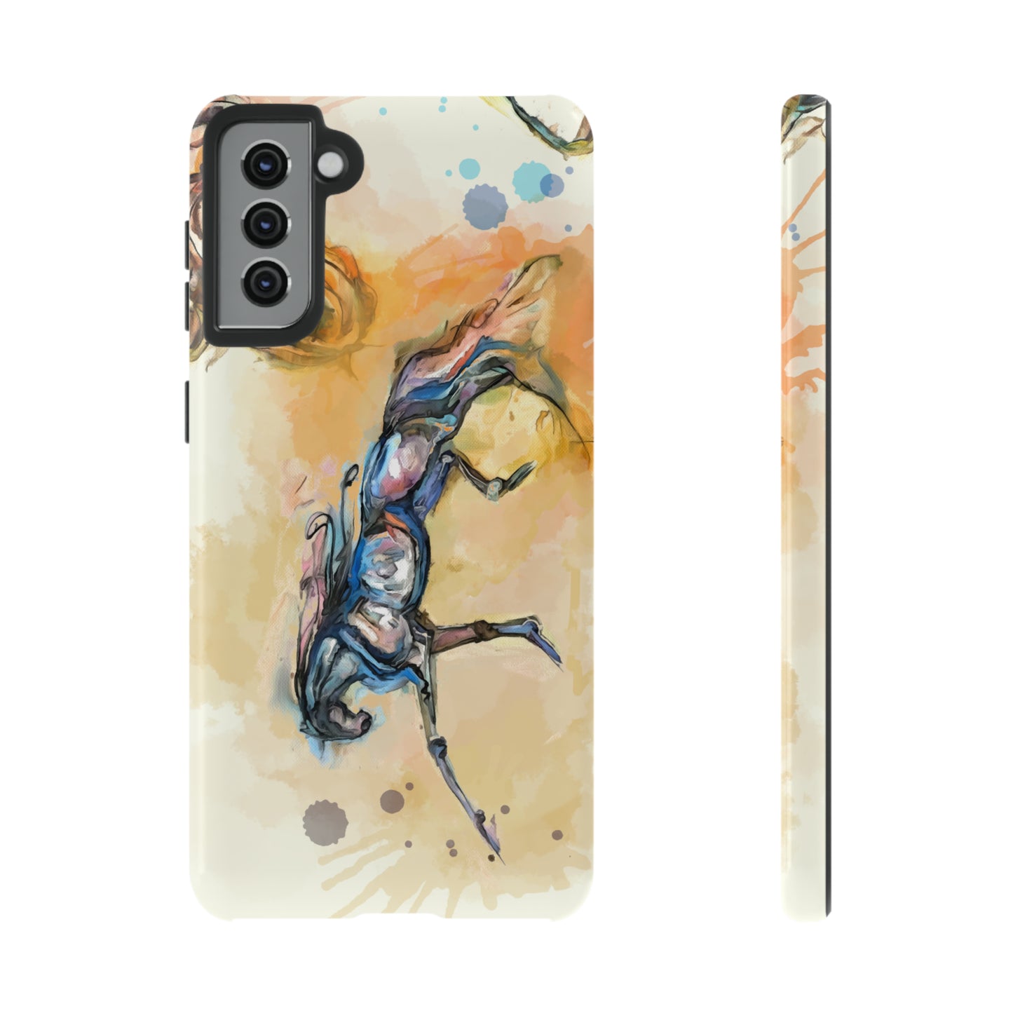 Watercolor Horse Horse Lover Gift Study Tough Case Phone Case.