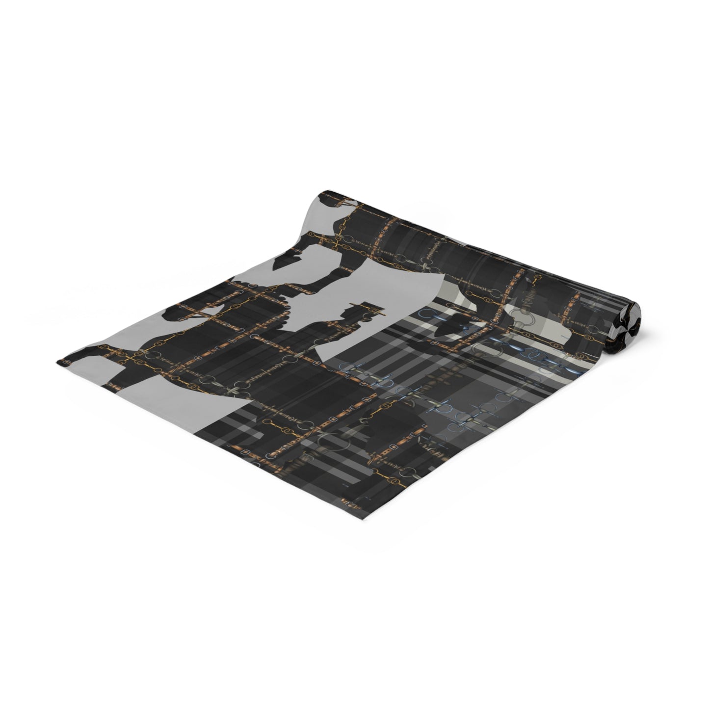 Dressage Bit Motif Table Runner