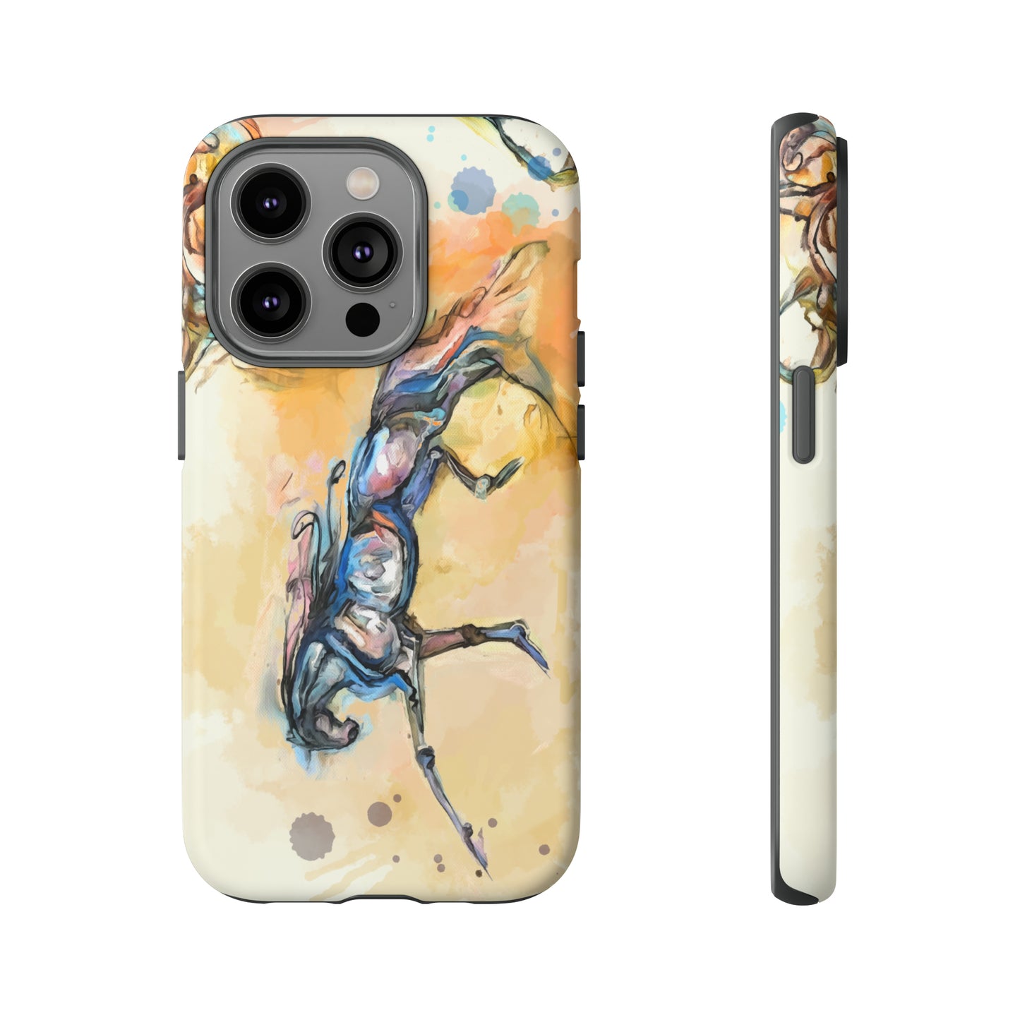 Watercolor Horse Horse Lover Gift Study Tough Case Phone Case.