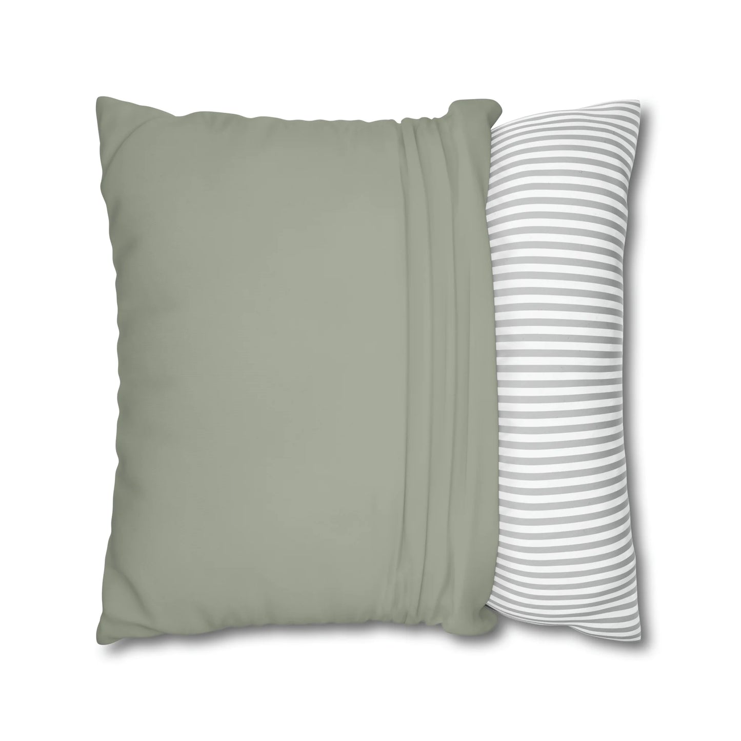Sage Green Double Sided Equestrian Chaos Bit Pillow Case