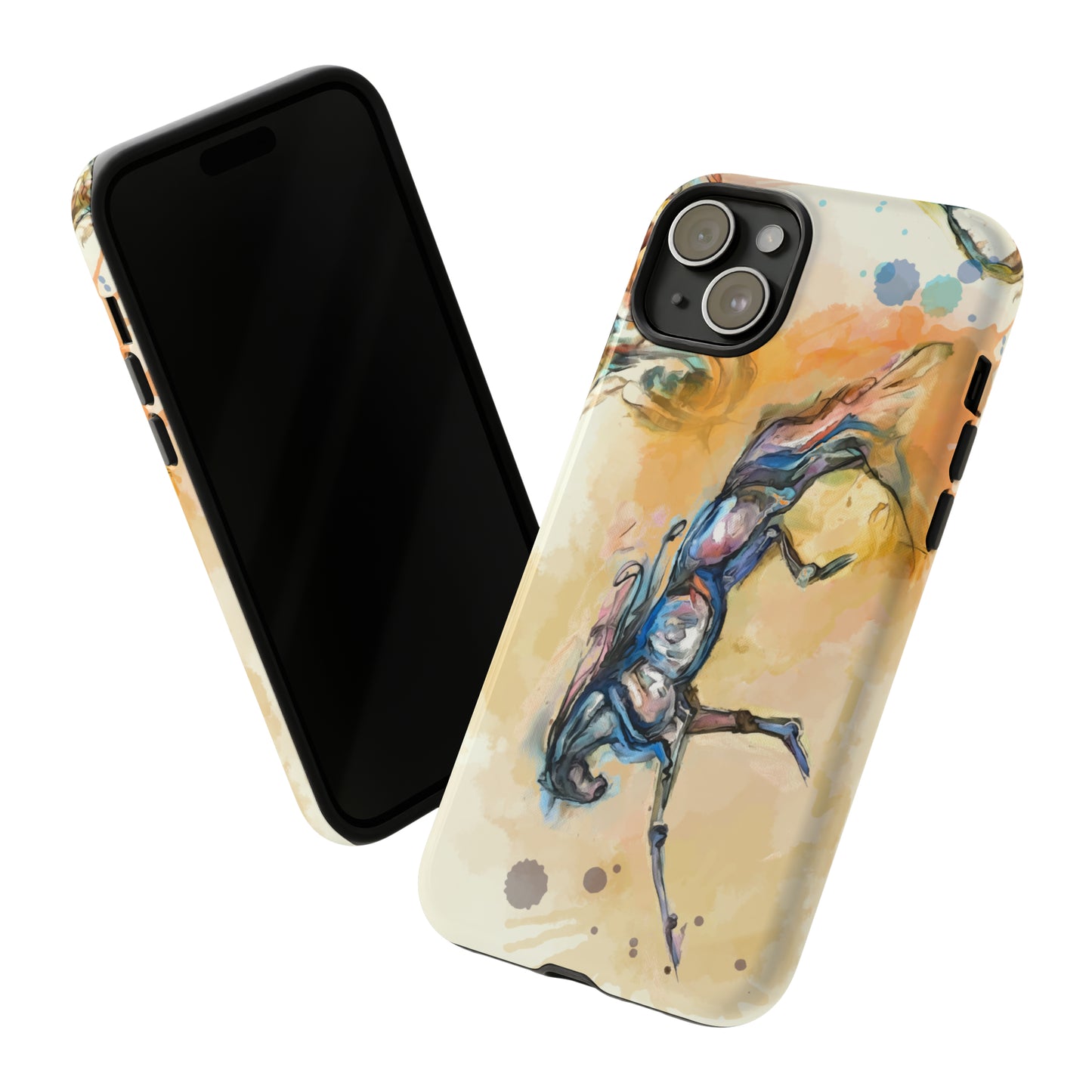 Watercolor Horse Horse Lover Gift Study Tough Case Phone Case.
