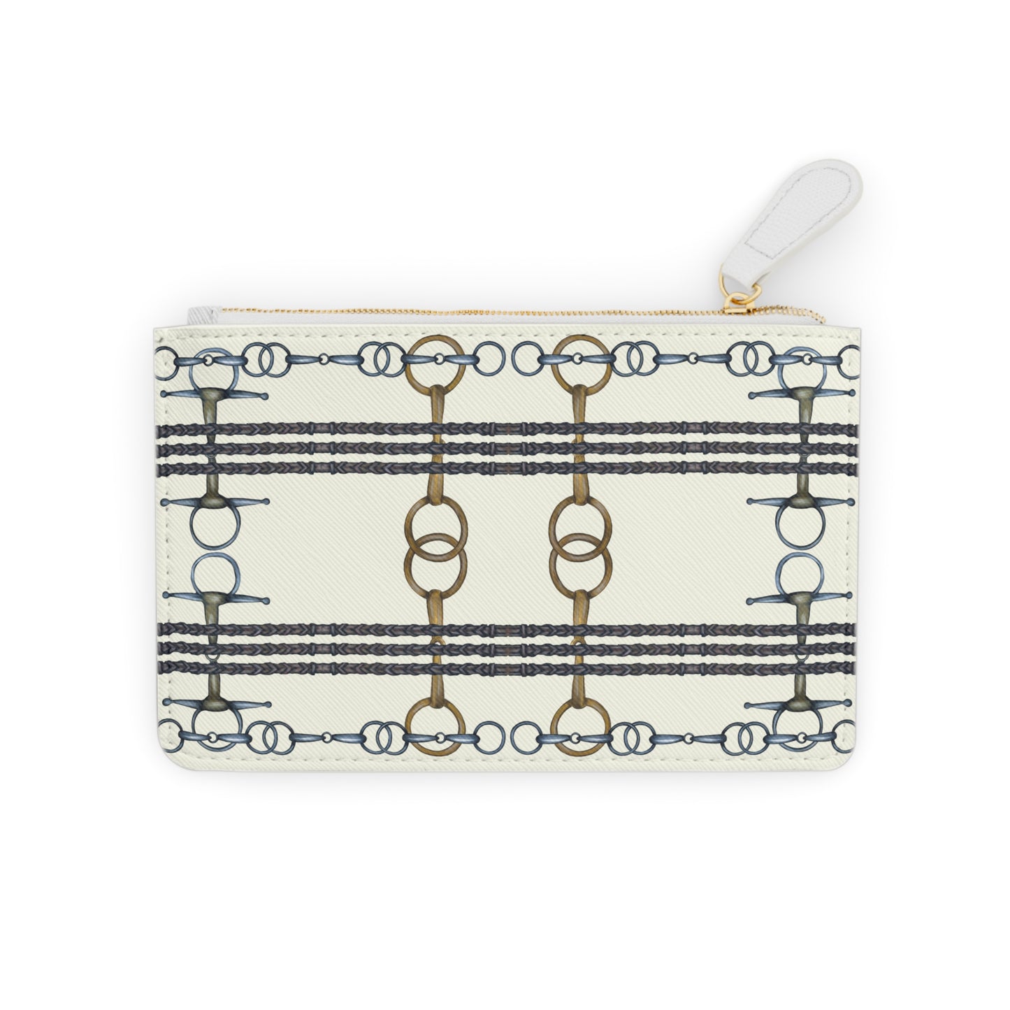 Reins and Bits Pattern Mini Clutch Bag