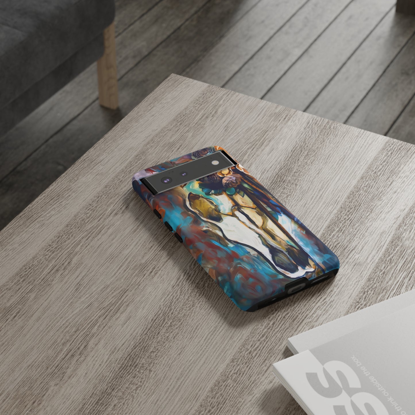 SouthWestern Sugar skull BoHo Art Tough Case Phone Case.