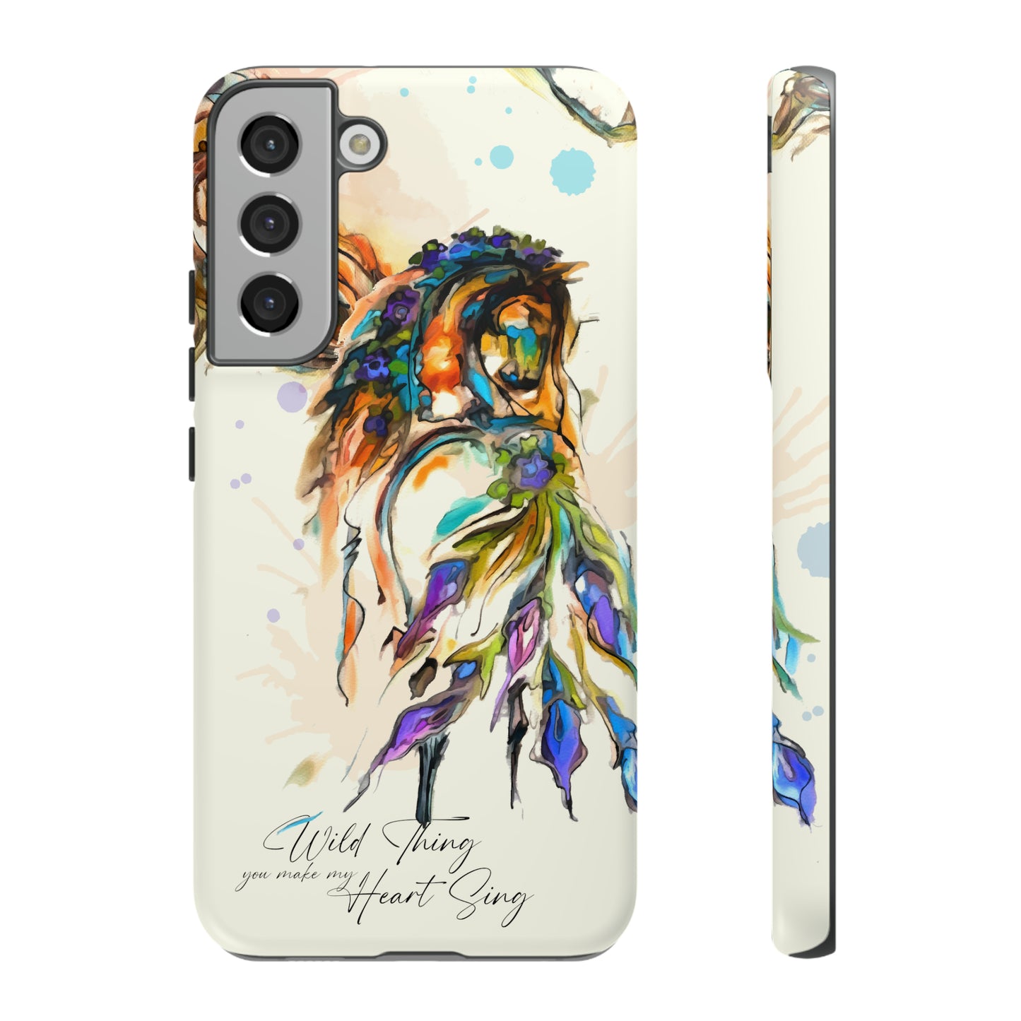 Watercolor Horse Horse Lover Gift Study Tough Case Phone Case.