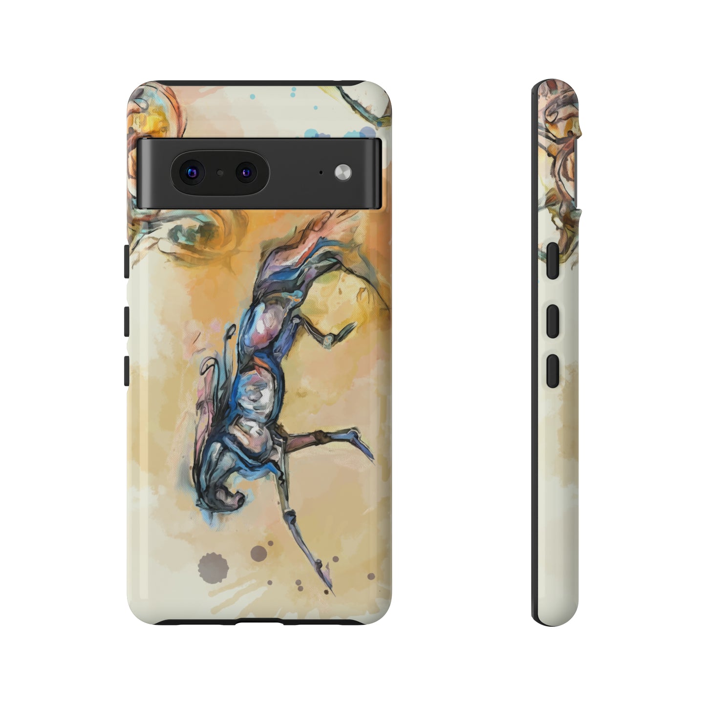 Watercolor Horse Horse Lover Gift Study Tough Case Phone Case.