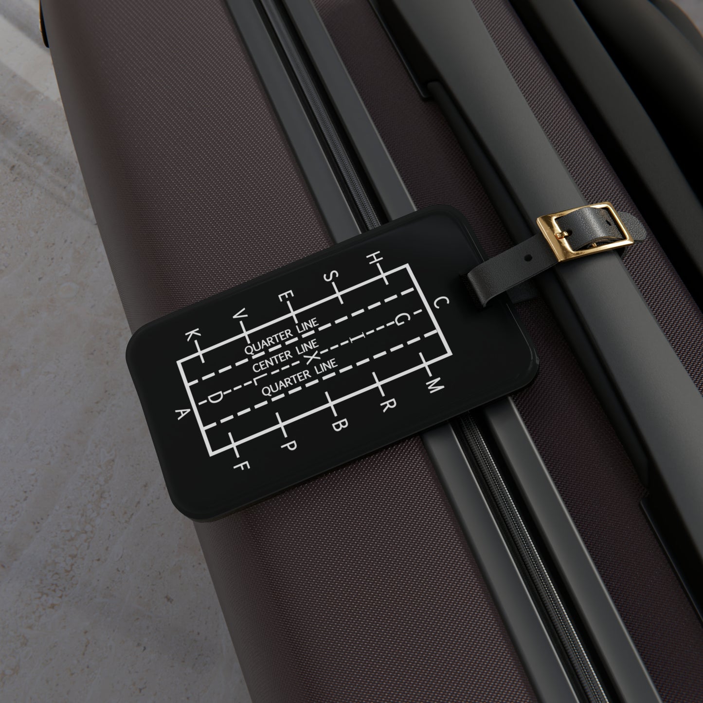 Dressage Area Chair Luggage Tag