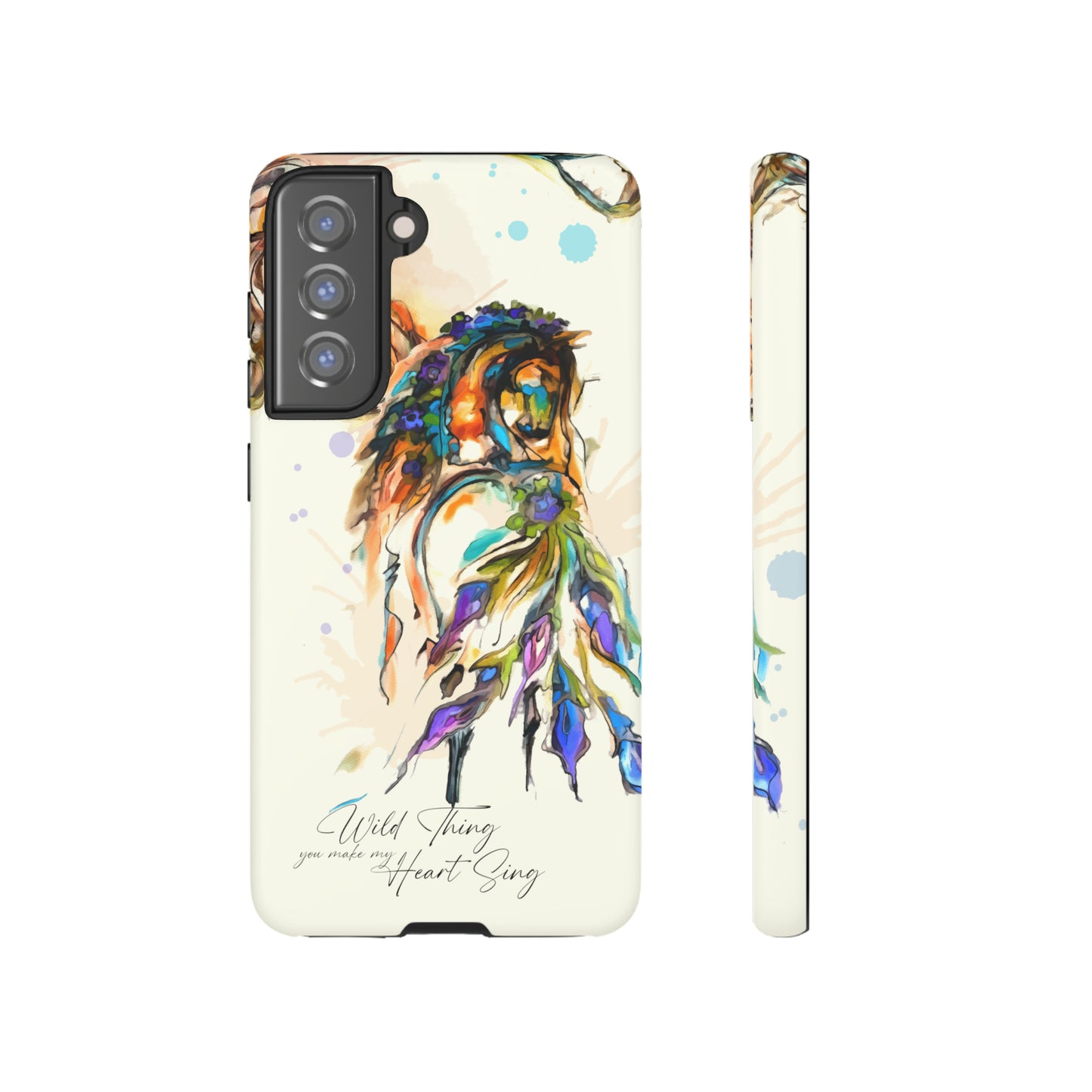 Watercolor Horse Horse Lover Gift Study Tough Case Phone Case.