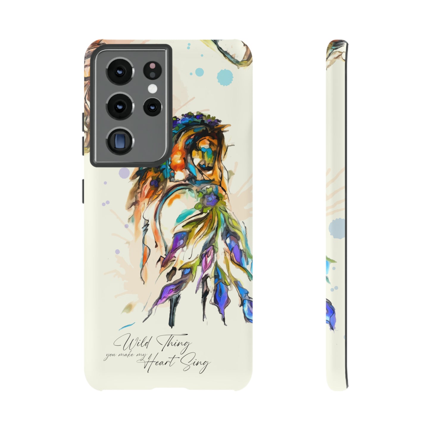 Watercolor Horse Horse Lover Gift Study Tough Case Phone Case.