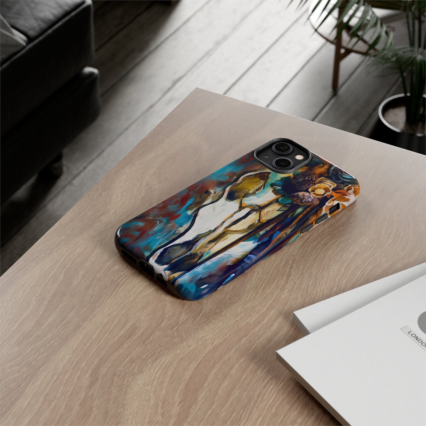 SouthWestern Sugar skull BoHo Art Tough Case Phone Case.