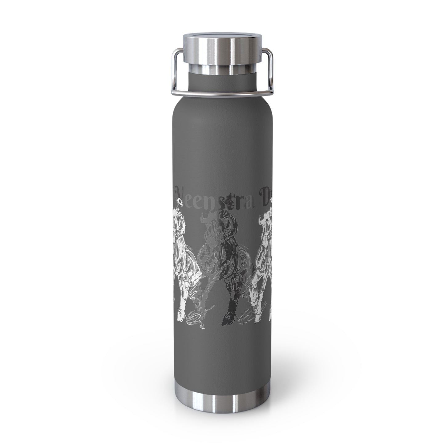 Copy of Copy of Graphic Dressage color Copper Vacuum Insulated Bottle, 22oz