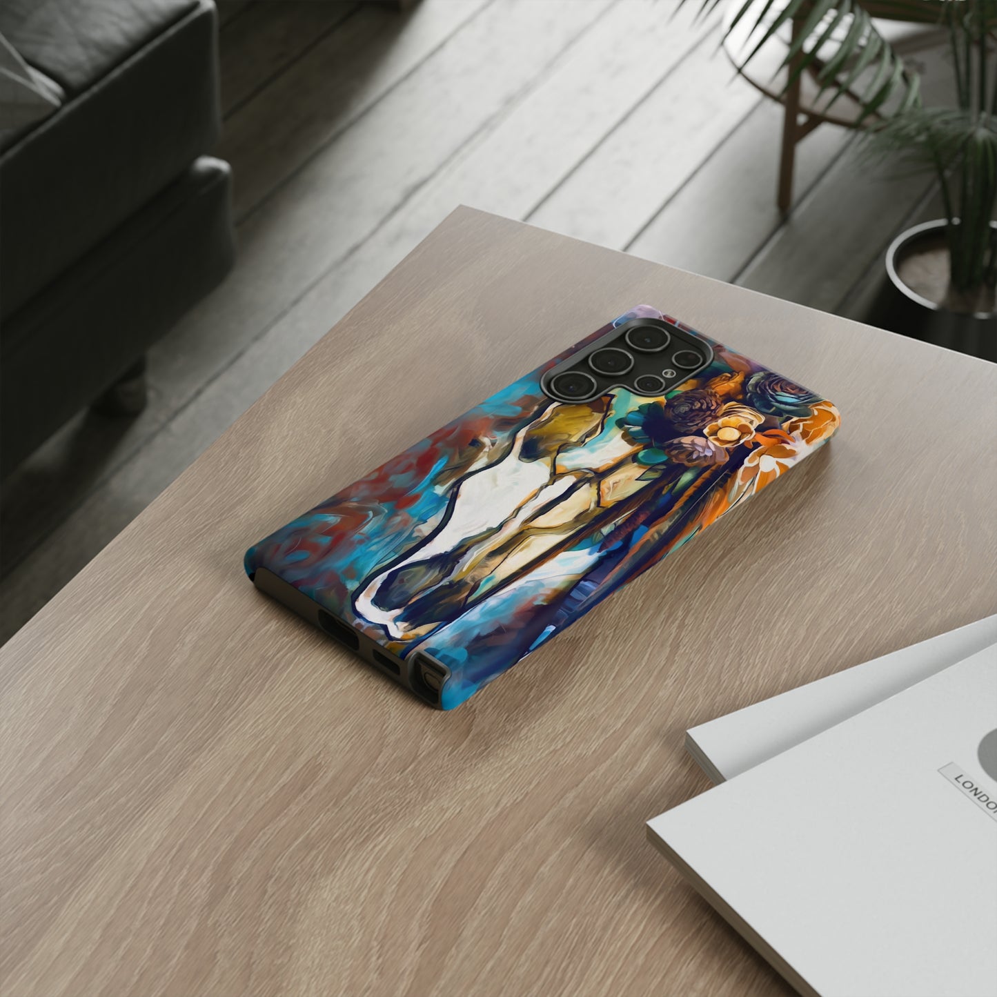 SouthWestern Sugar skull BoHo Art Tough Case Phone Case.