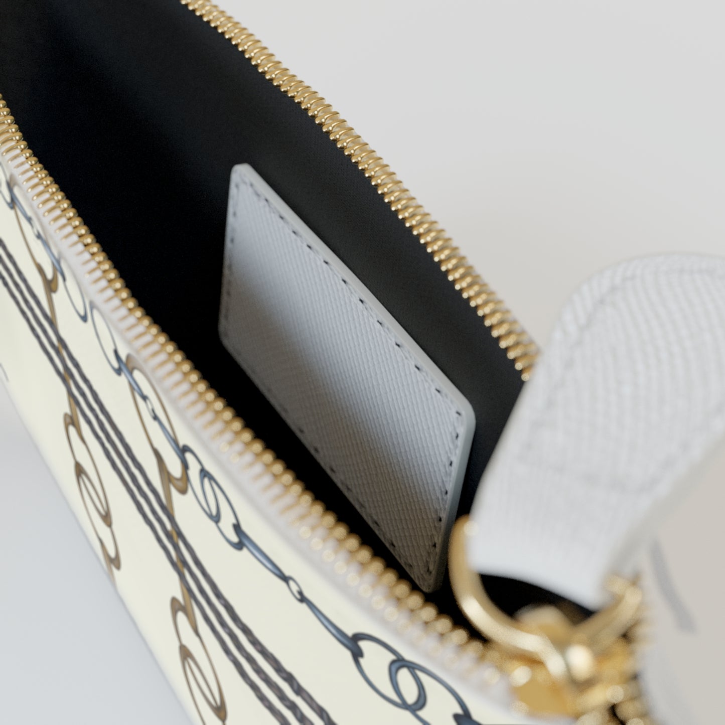 Reins and Bits Pattern Mini Clutch Bag
