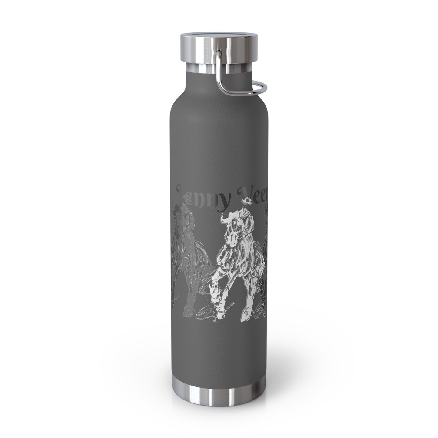 Copy of Copy of Graphic Dressage color Copper Vacuum Insulated Bottle, 22oz