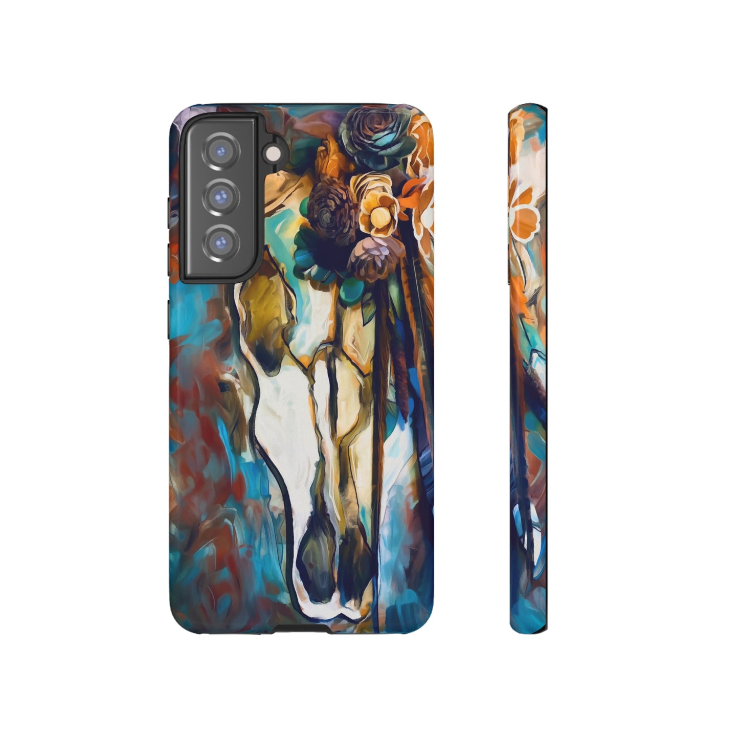 SouthWestern Sugar skull BoHo Art Tough Case Phone Case.