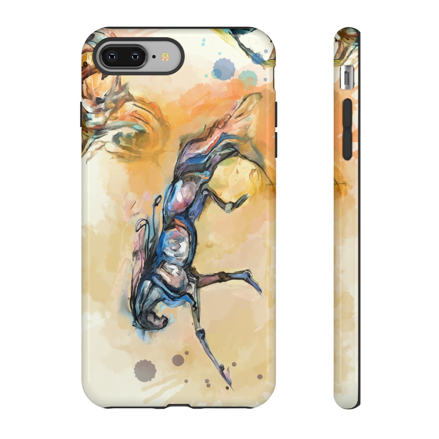Watercolor Horse Horse Lover Gift Study Tough Case Phone Case.