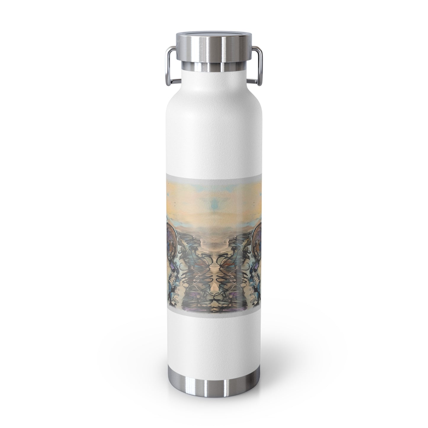 Jenny Veenstra Dressage WaterColor Copper Vacuum Insulated Bottle, 22oz