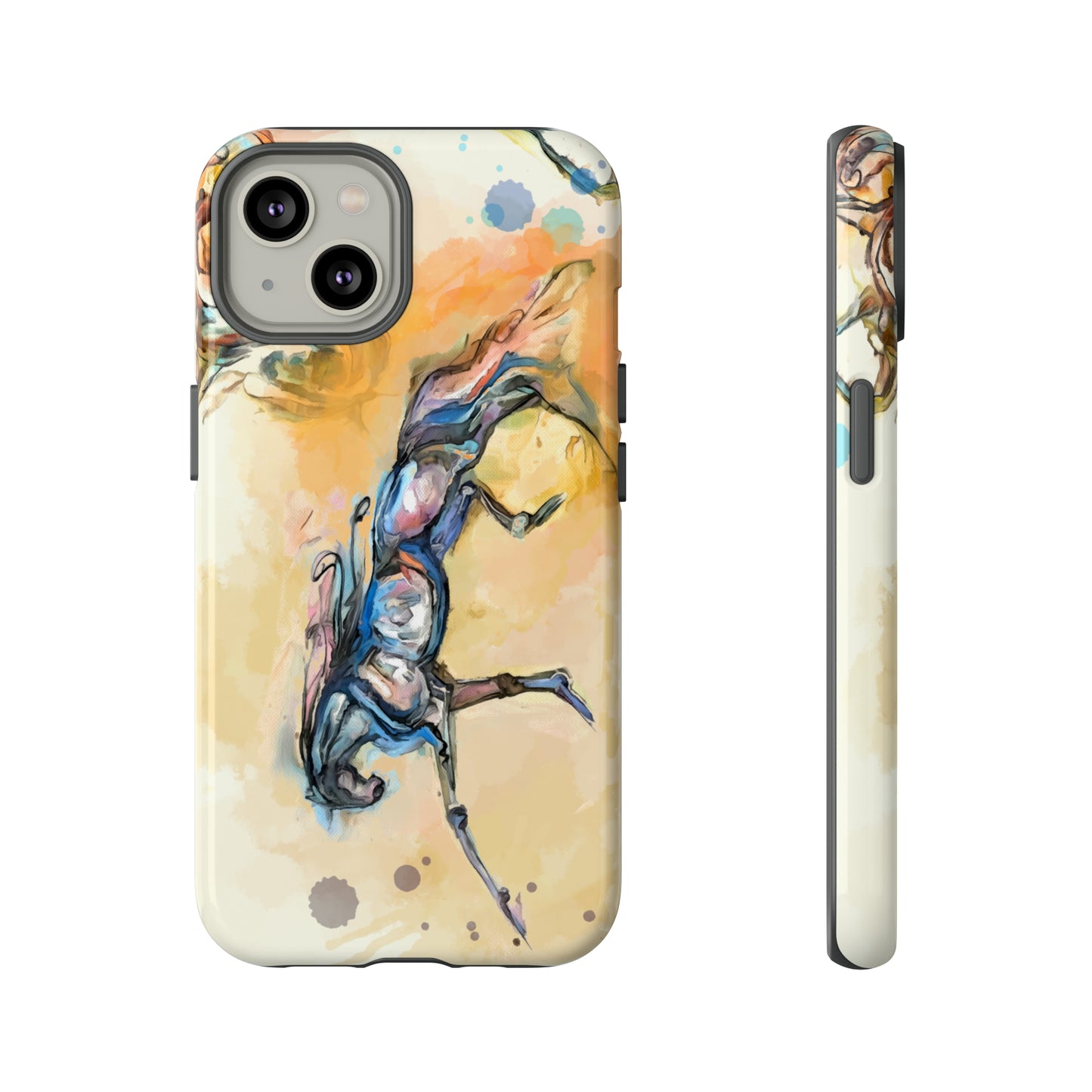 Watercolor Horse Horse Lover Gift Study Tough Case Phone Case.