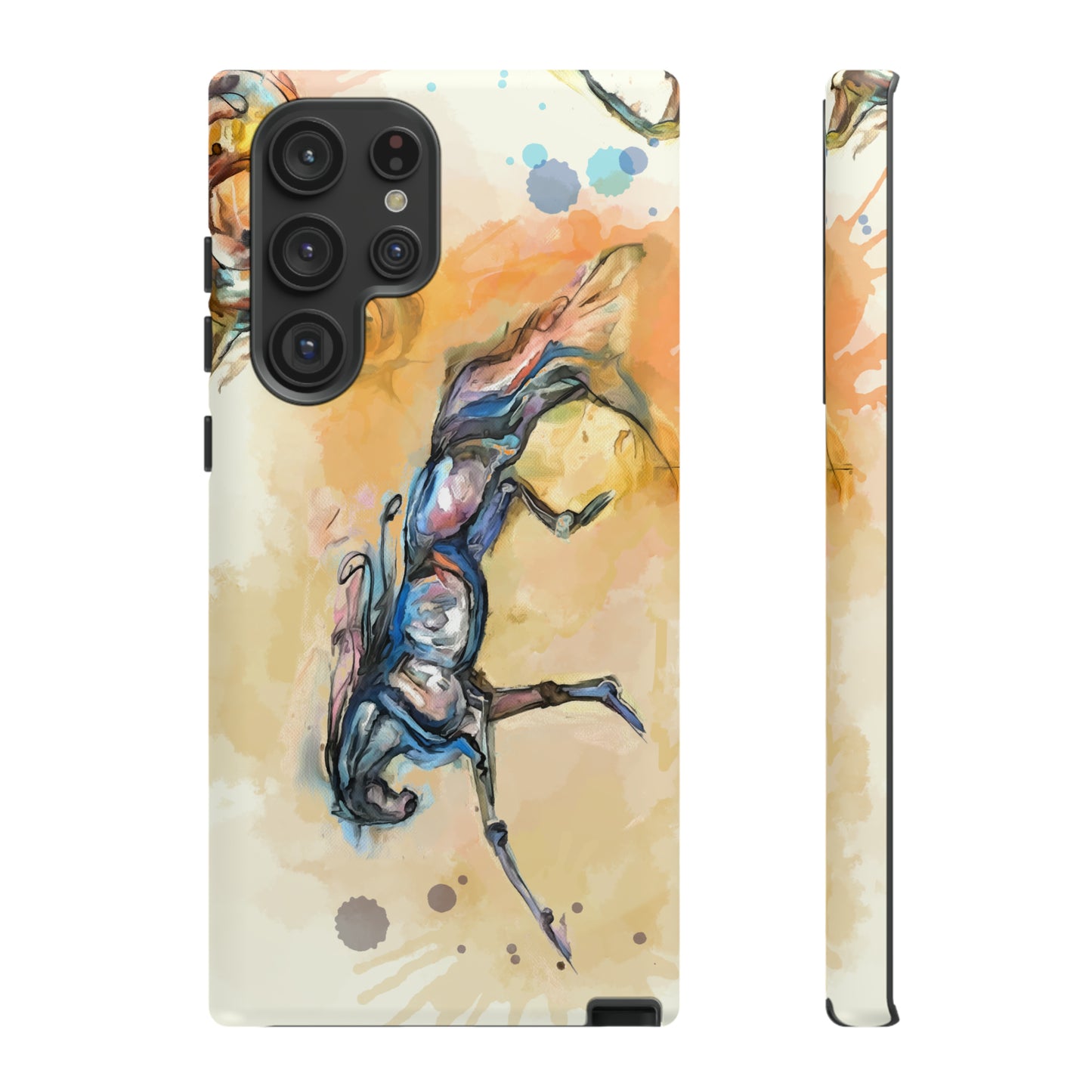 Watercolor Horse Horse Lover Gift Study Tough Case Phone Case.