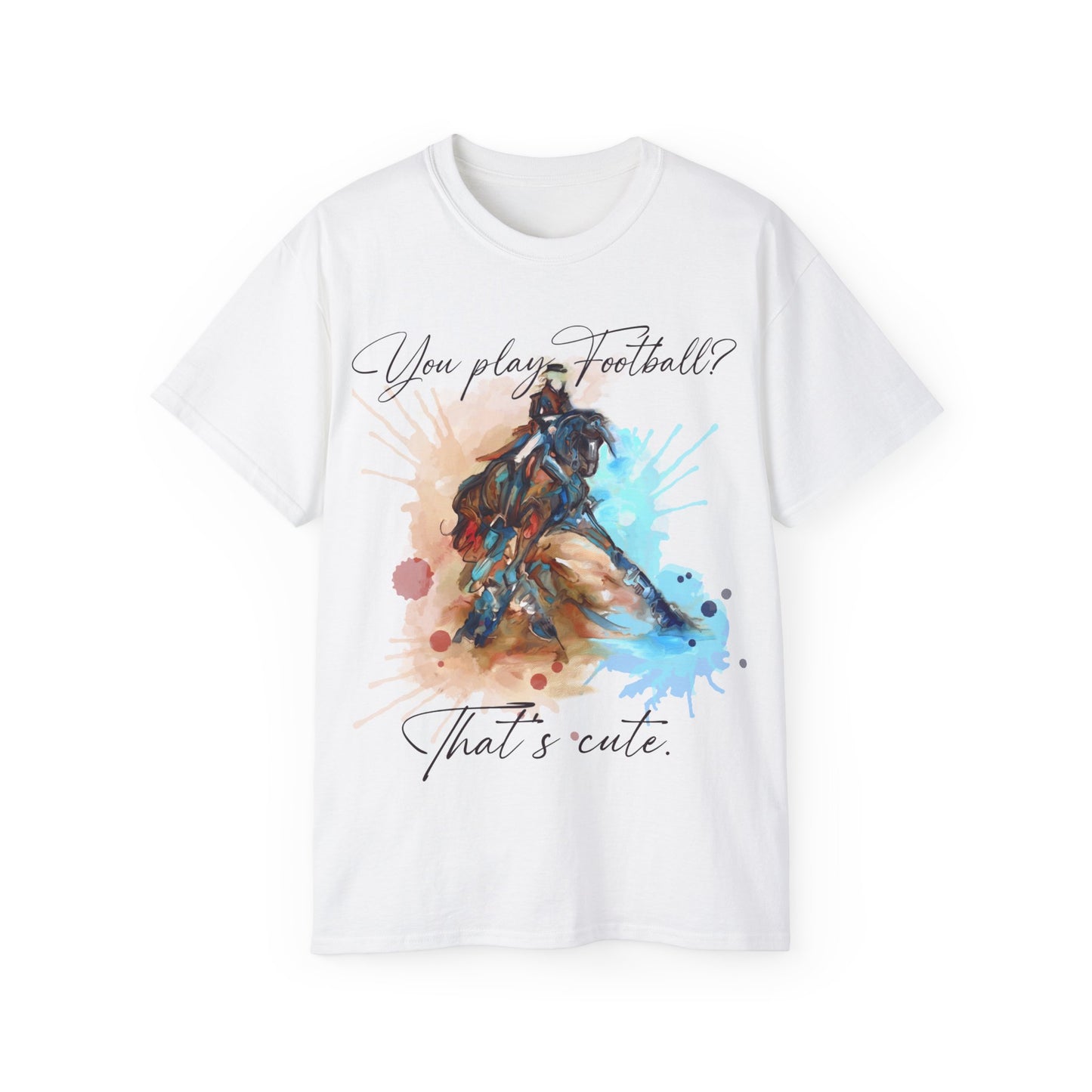 A Dressage Half Pass Unisex Ultra Cotton Tee